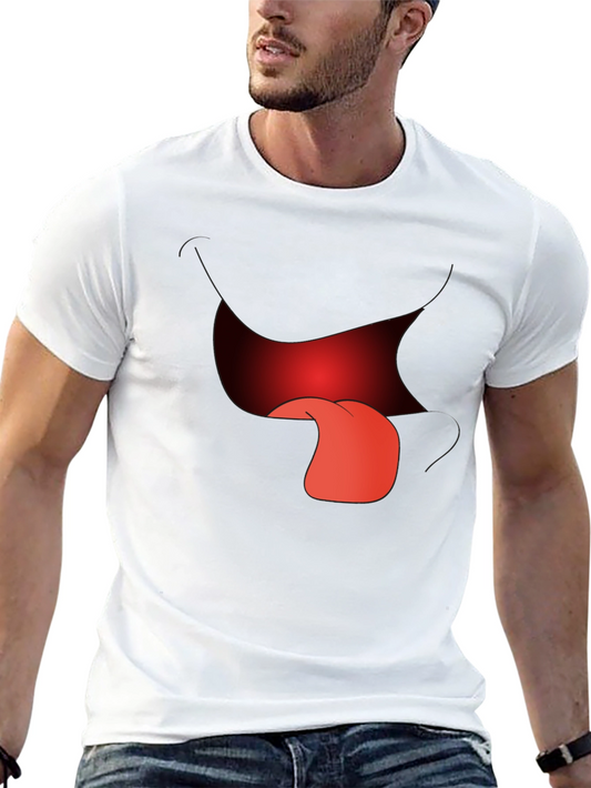 Funny Cartoon Mouth T-Shirt