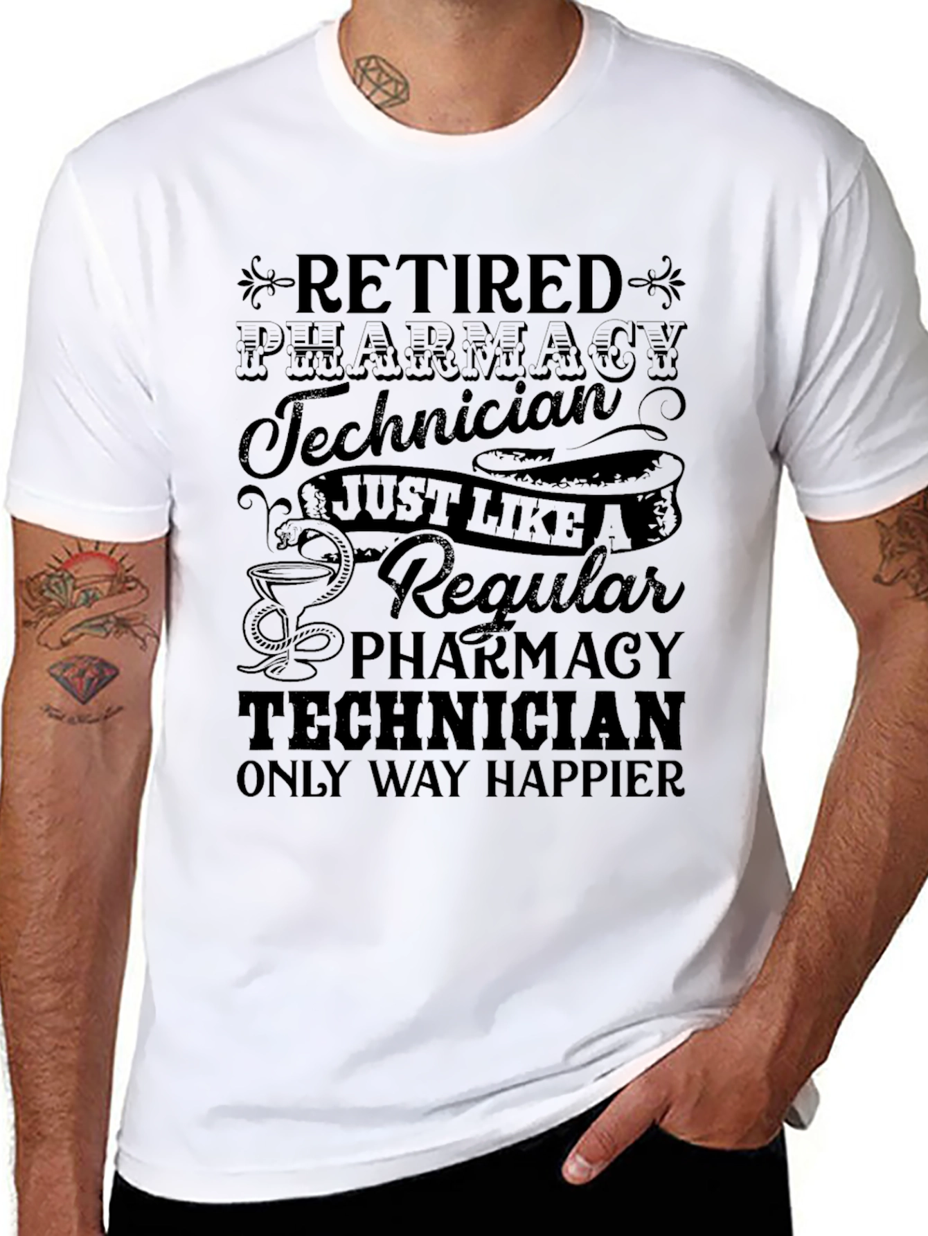 Retired Pharmacy Technician T-Shirt