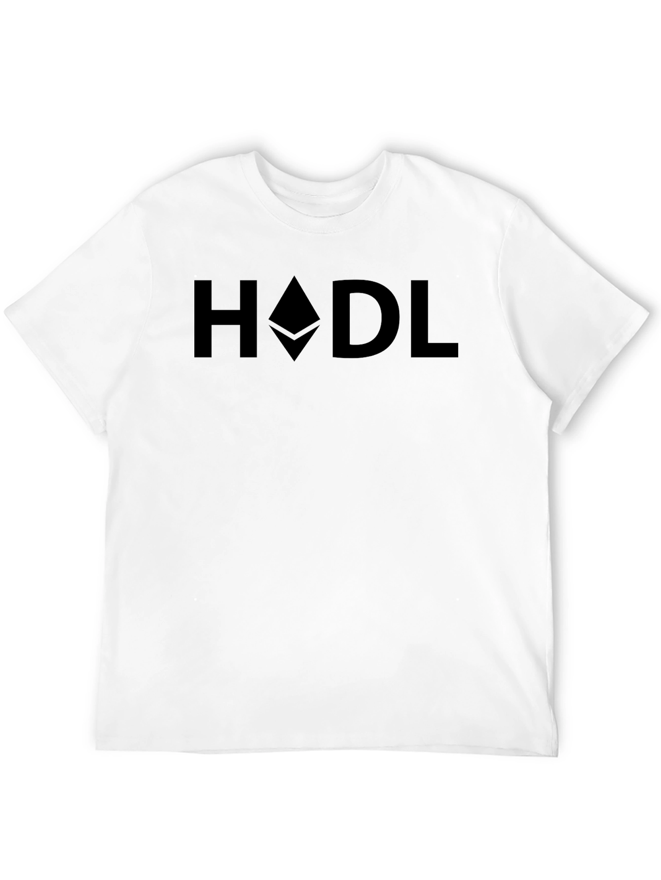 HODL Ethereum Crypto Black T-Shirt