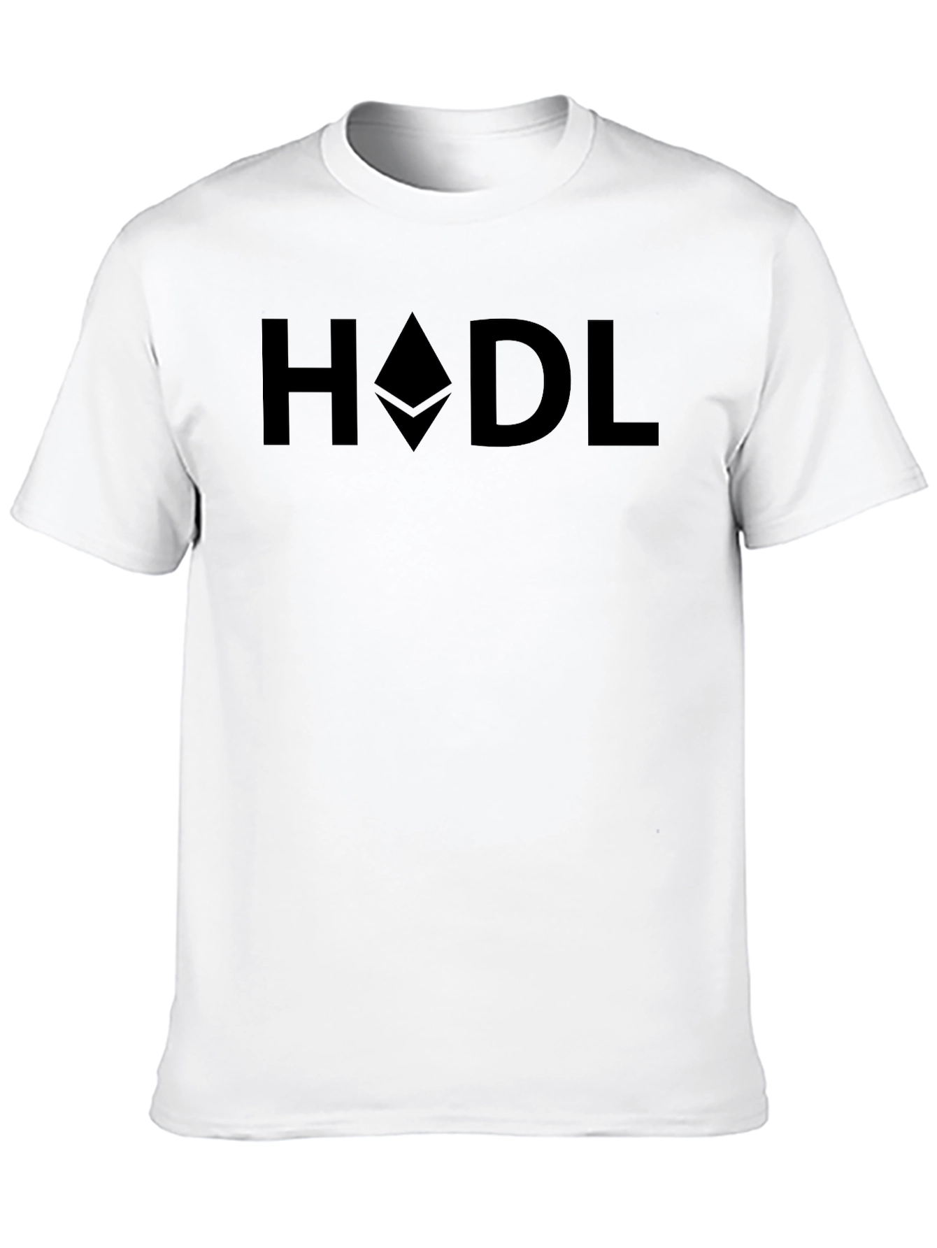 HODL Ethereum Crypto Black T-Shirt