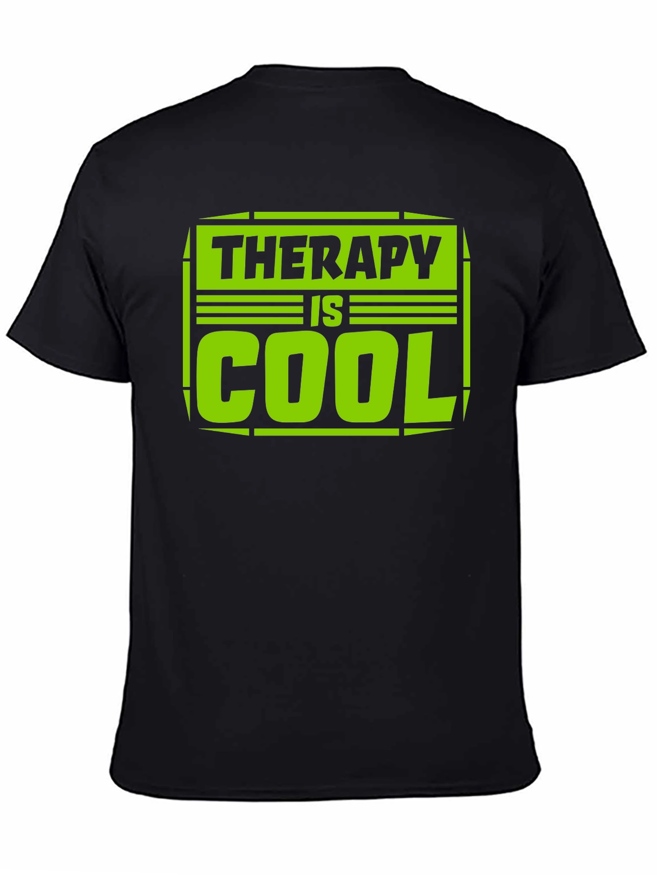 Therapy is Cool Graphic Tee - Trendy Unisex T-Shirt