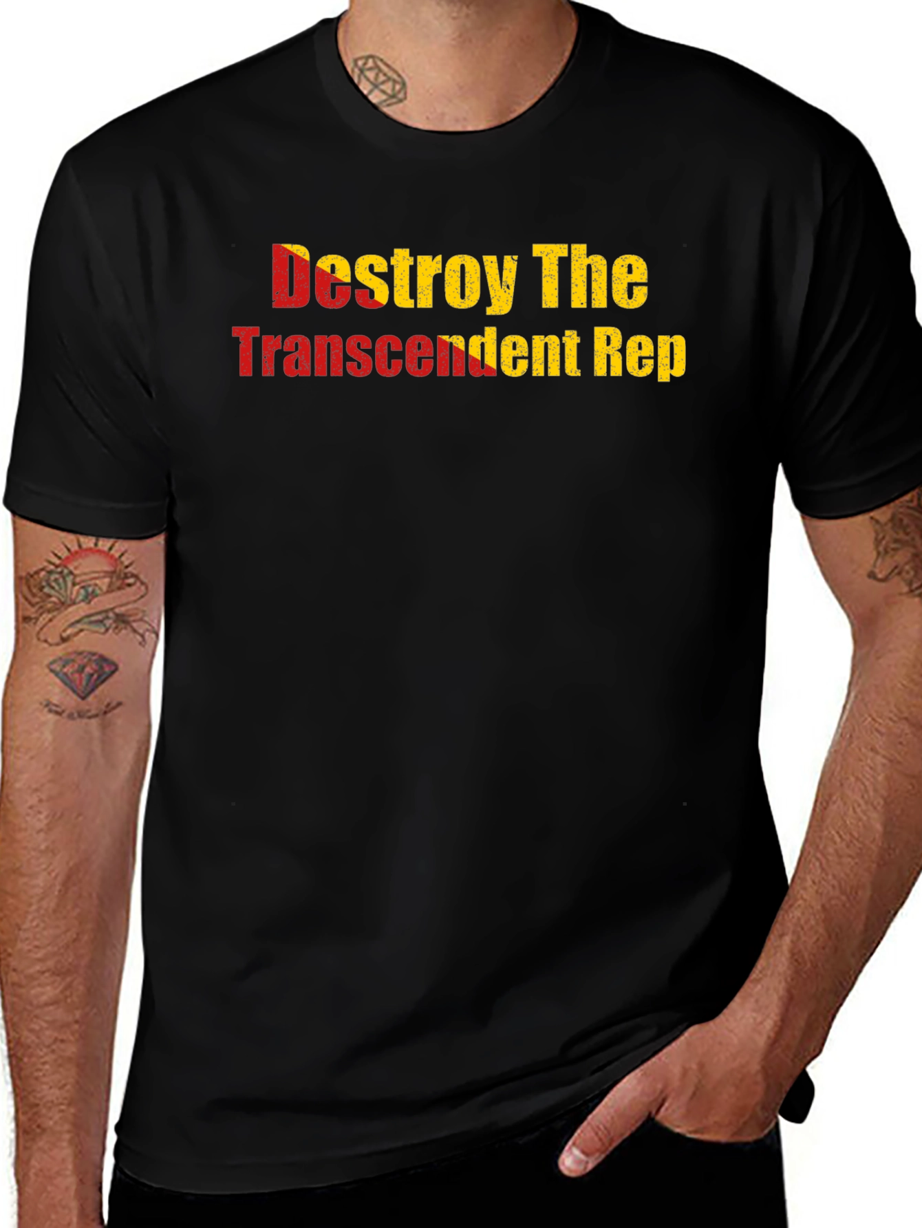 Destroy The Transcendent Rep Black T-Shirt