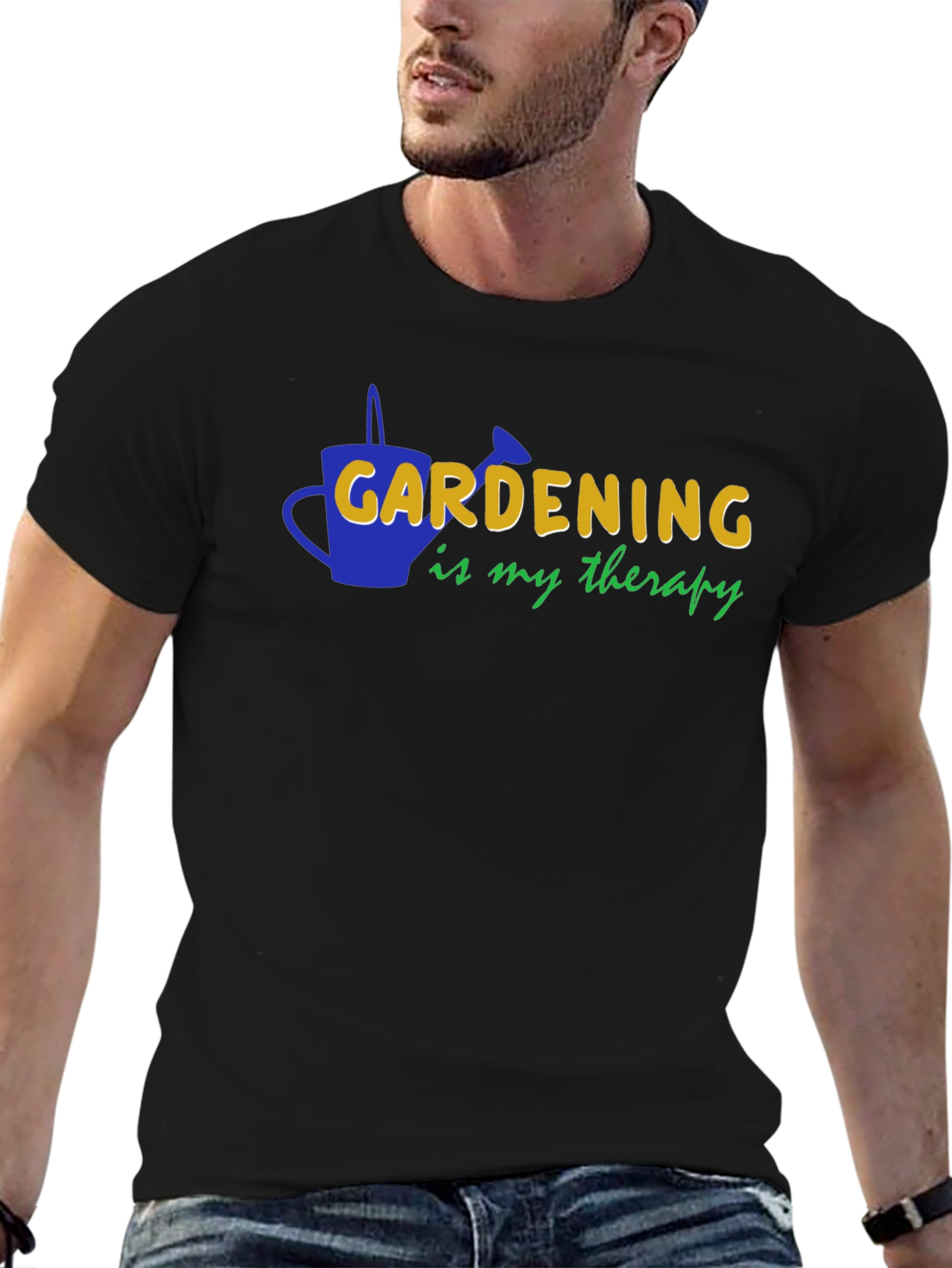 Gardening is My Therapy Graphic Tee