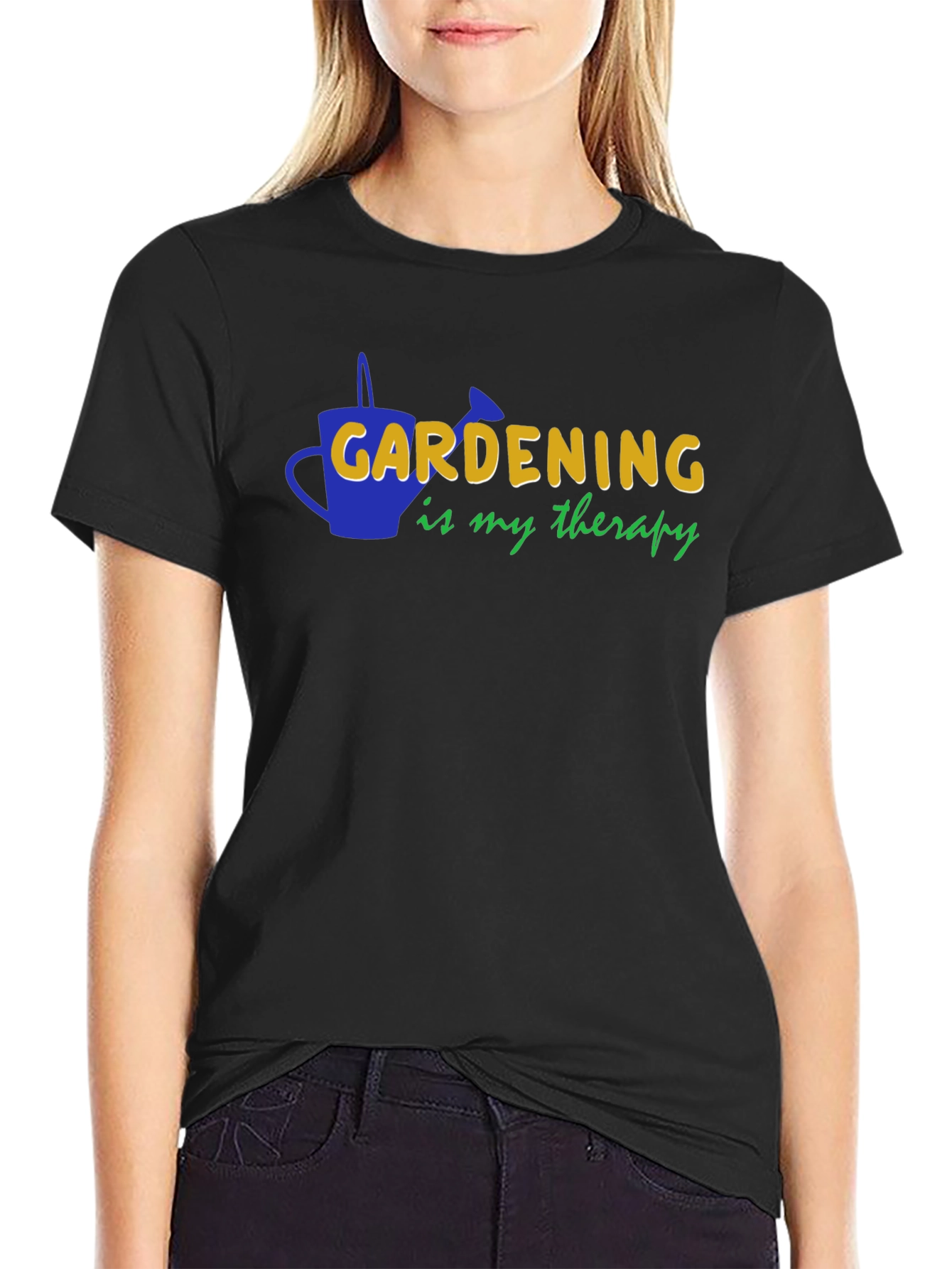 Gardening is My Therapy Graphic Tee