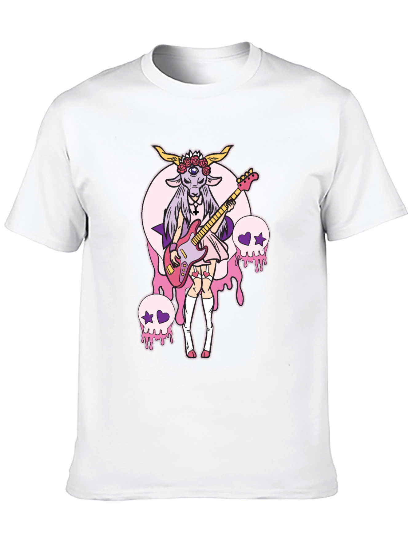 Occult Goat Girl Graphic Tee