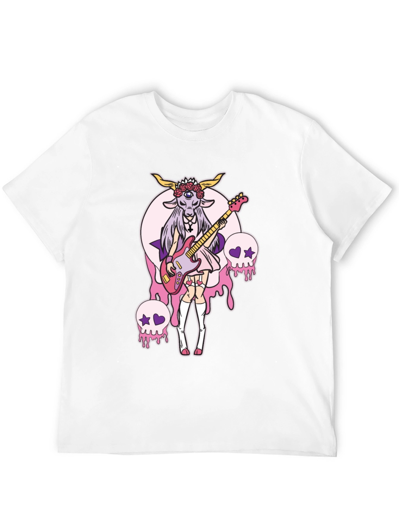 Occult Goat Girl Graphic Tee