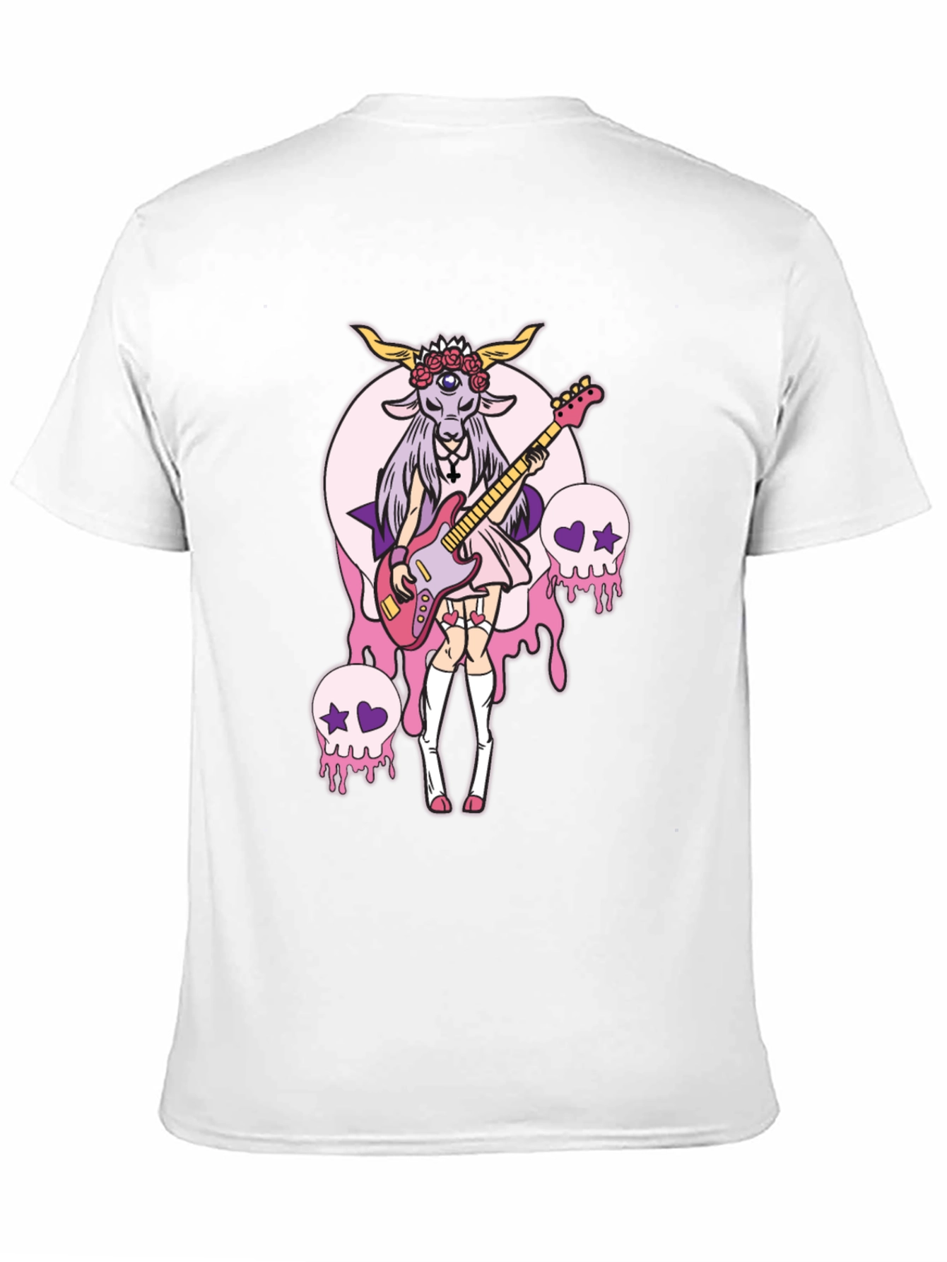 Occult Goat Girl Graphic Tee