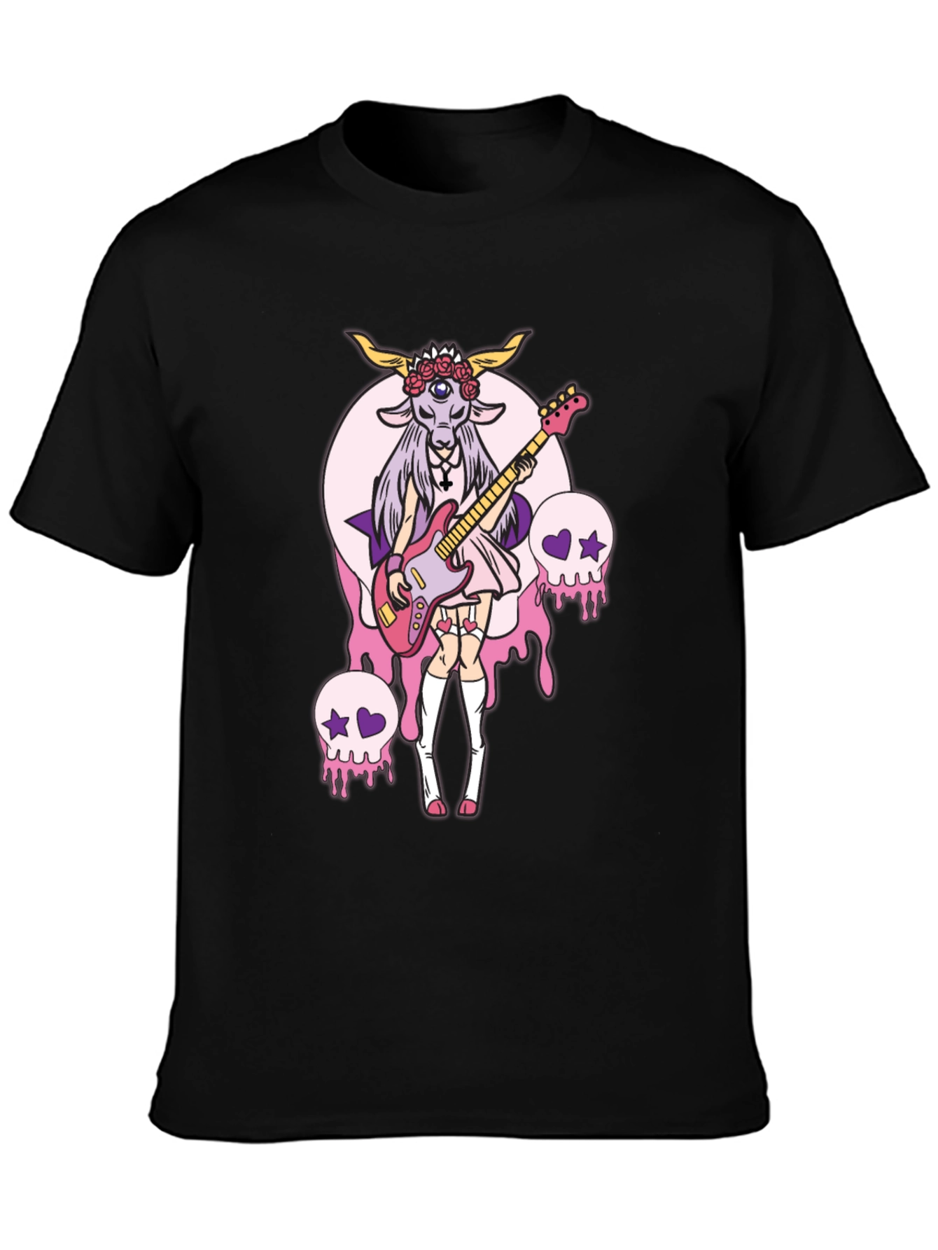 Occult Goat Girl Graphic Tee