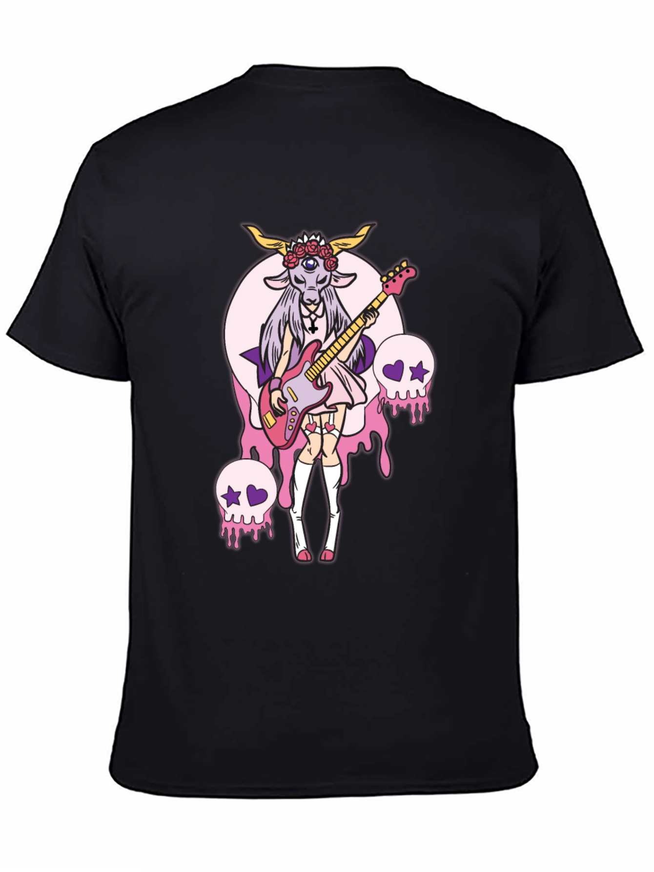 Occult Goat Girl Graphic Tee
