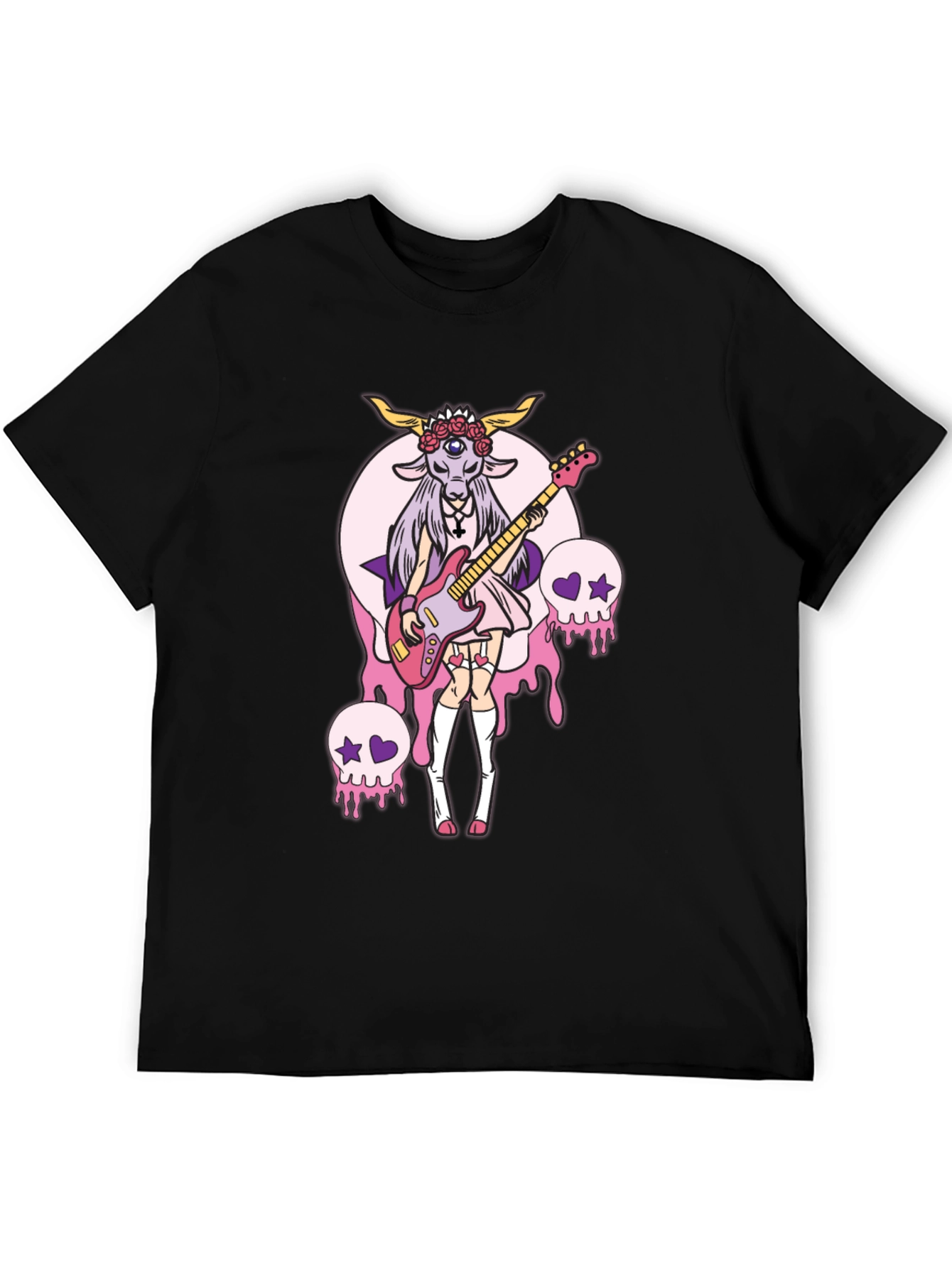 Occult Goat Girl Graphic Tee