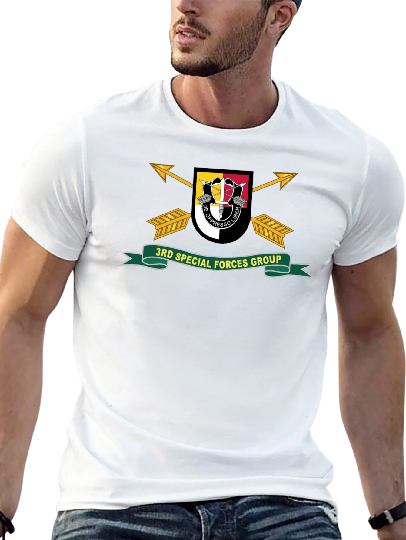 3rd Special Forces Group Black T-Shirt