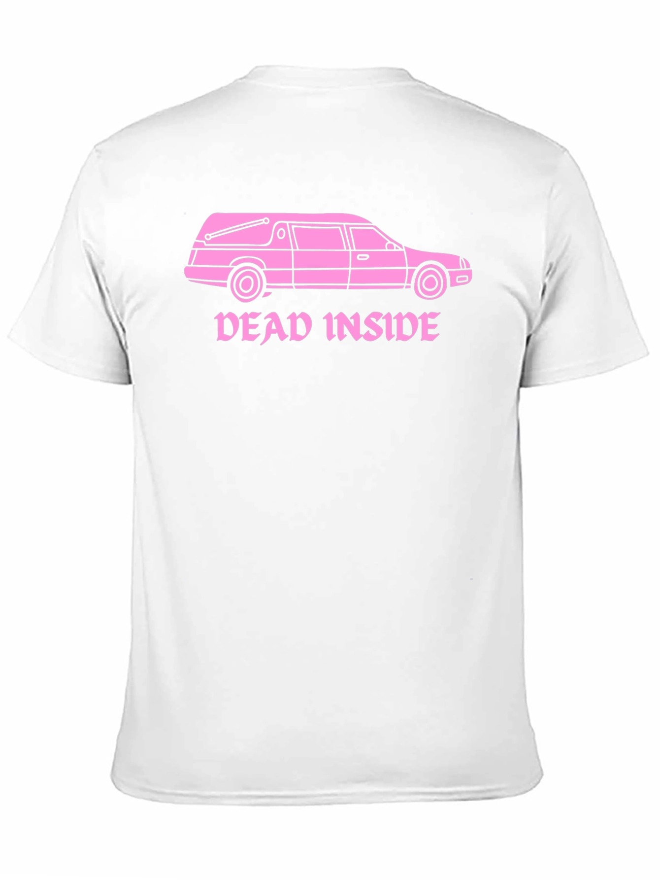Dead Inside Hearse T-Shirt - Goth Humor Tee