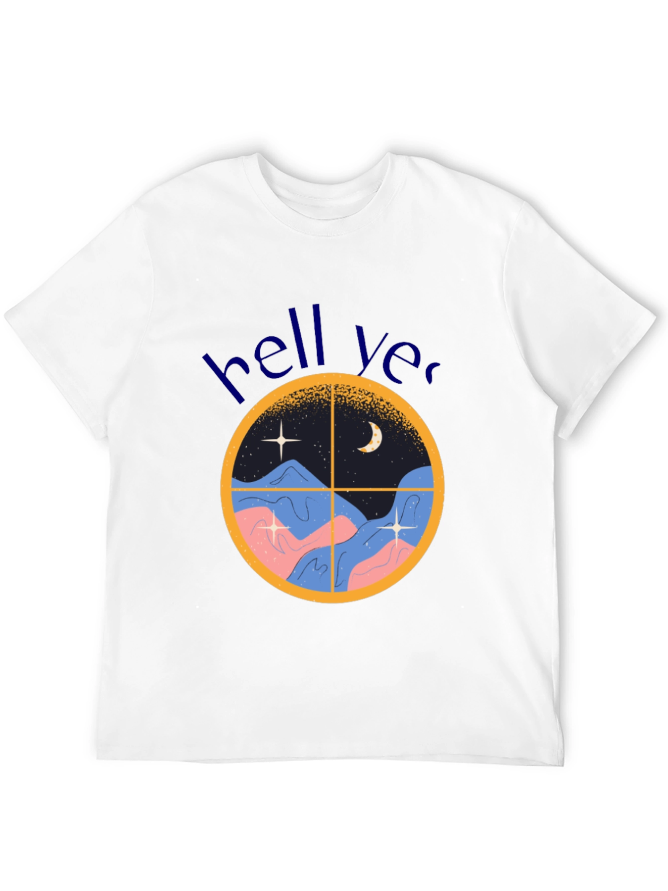 Night Window T-Shirt - Soft Cotton Tee