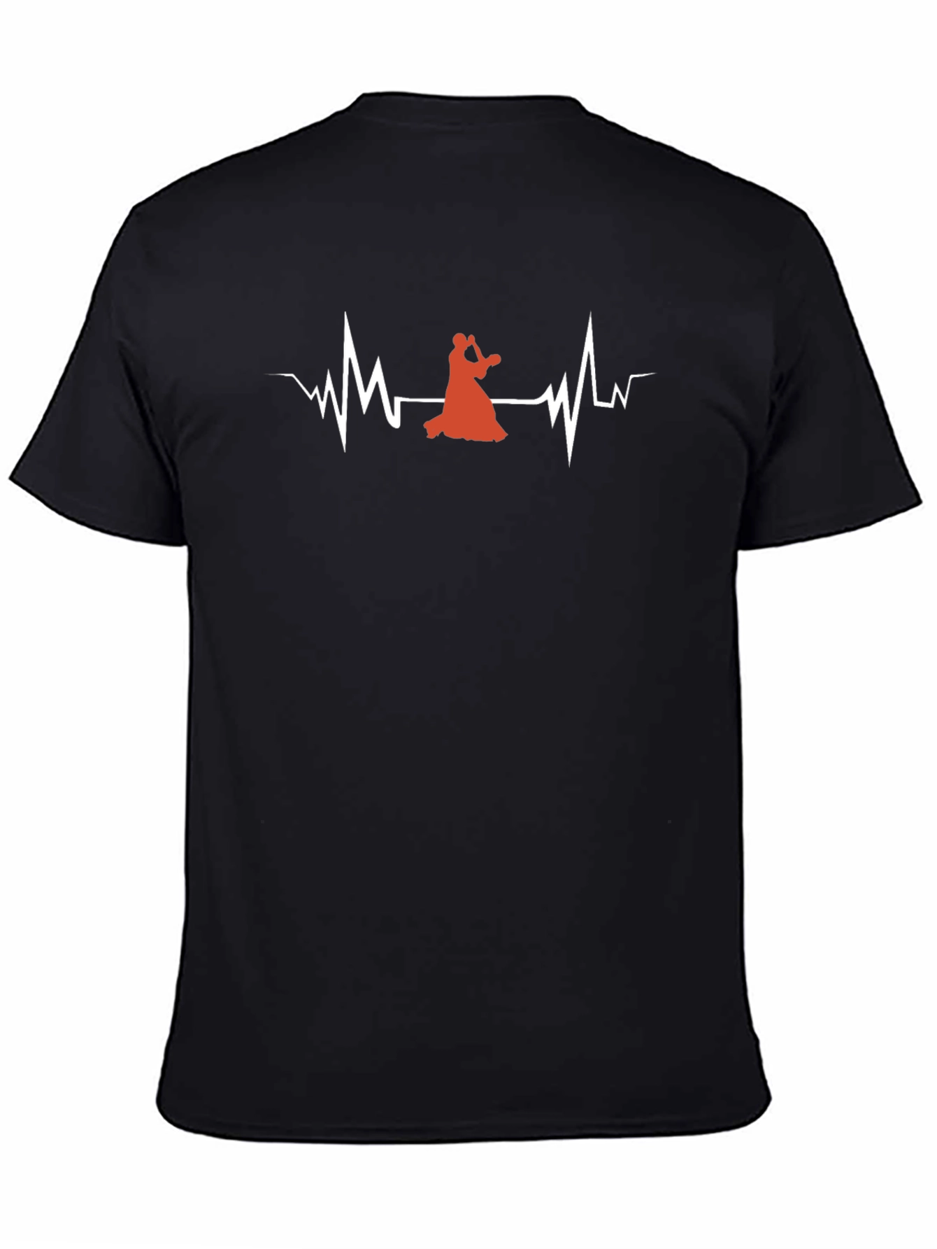 Dancing Heartbeat T-Shirt - Passionate Rhythm Tee