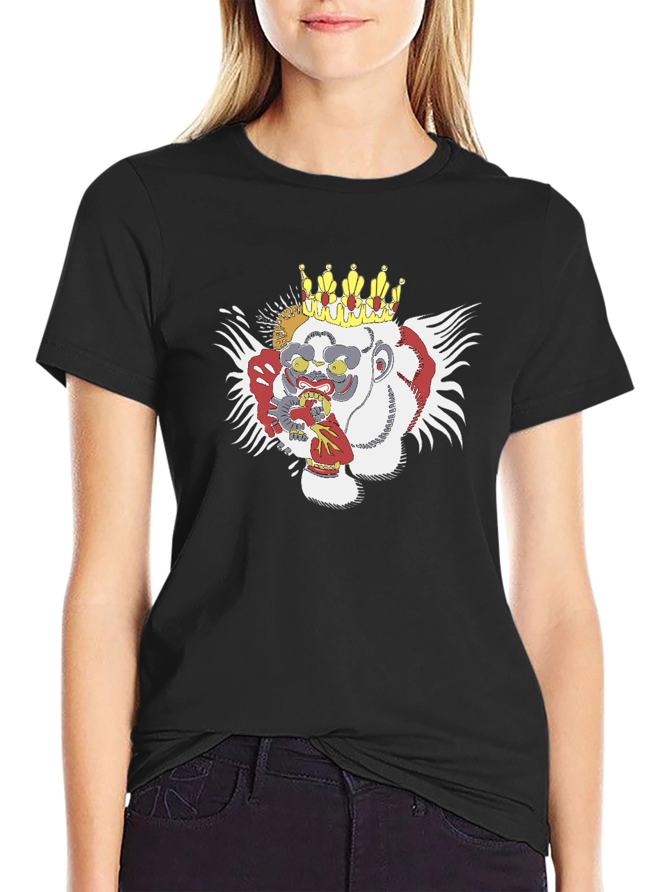 King Kong Graphic Black T-Shirt