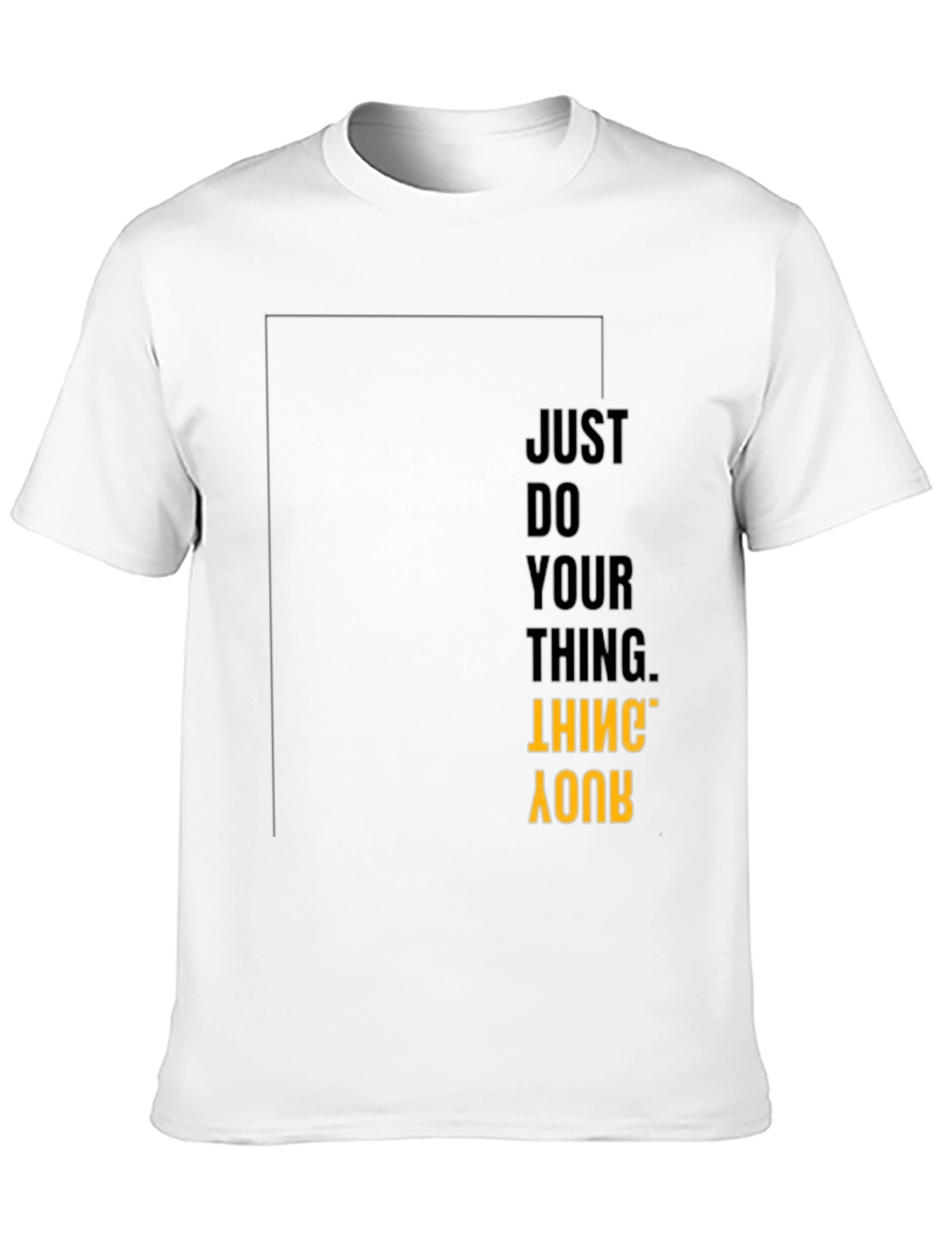 Just Do Your Thing Graphic Tee - Black