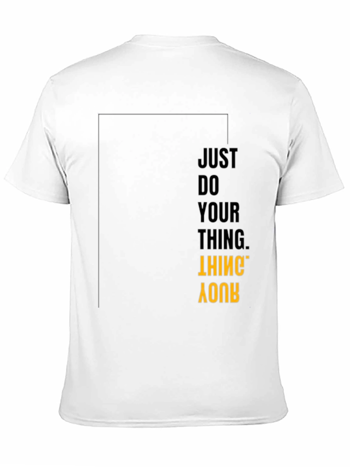 Just Do Your Thing Graphic Tee - Black