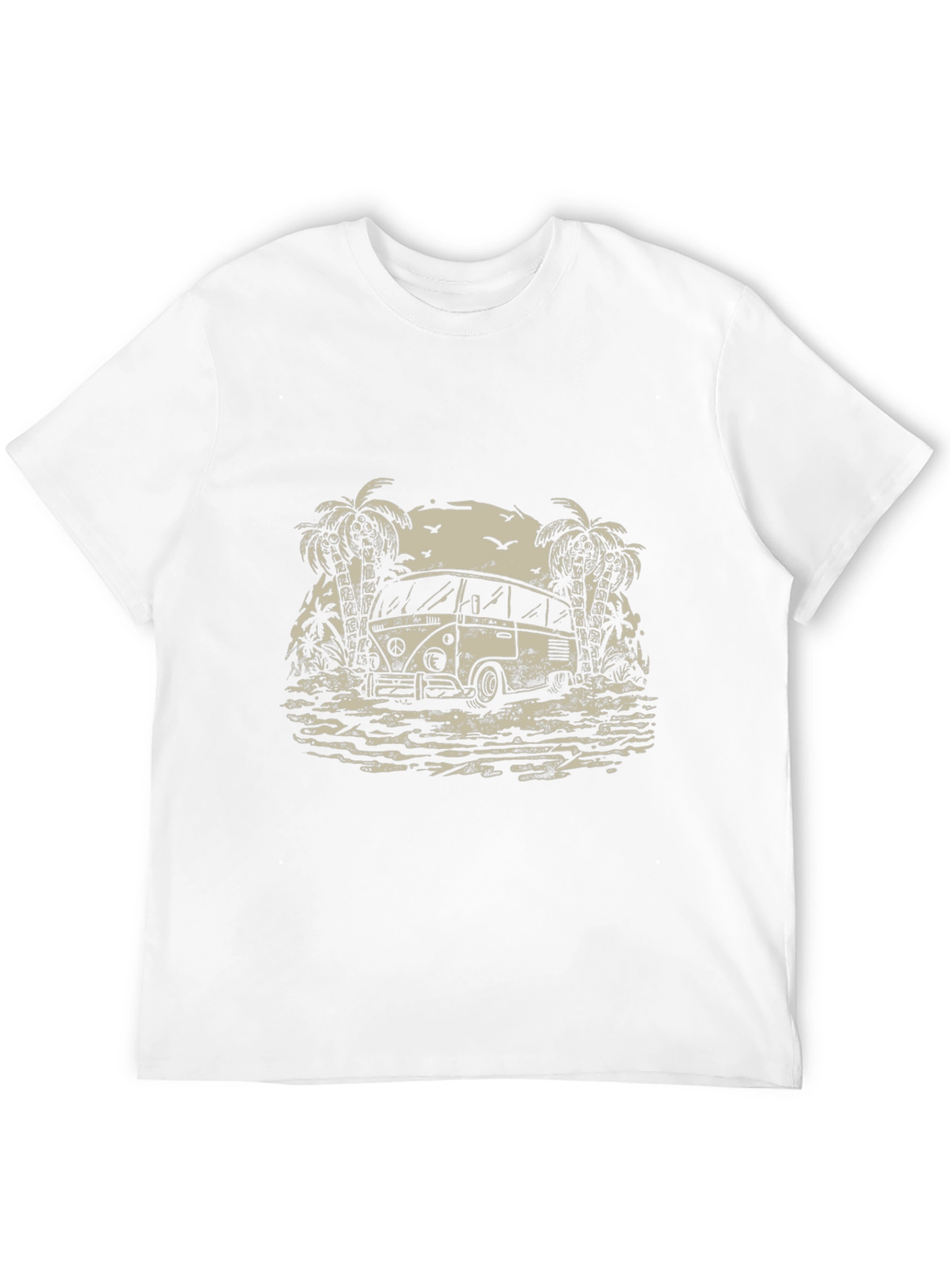 Retro Beach Van T-Shirt - Island Vibes