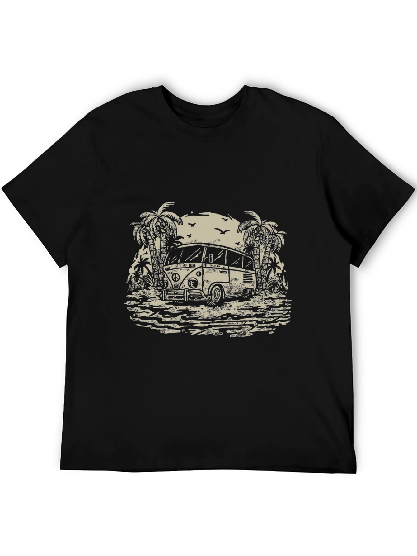 Retro Beach Van T-Shirt - Island Vibes