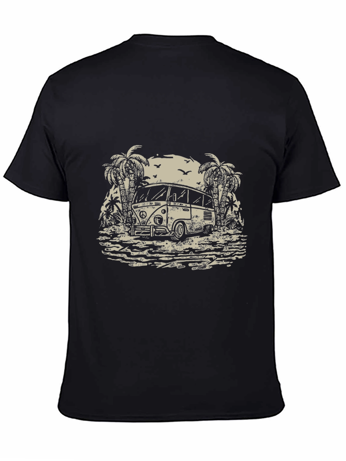 Retro Beach Van T-Shirt - Island Vibes