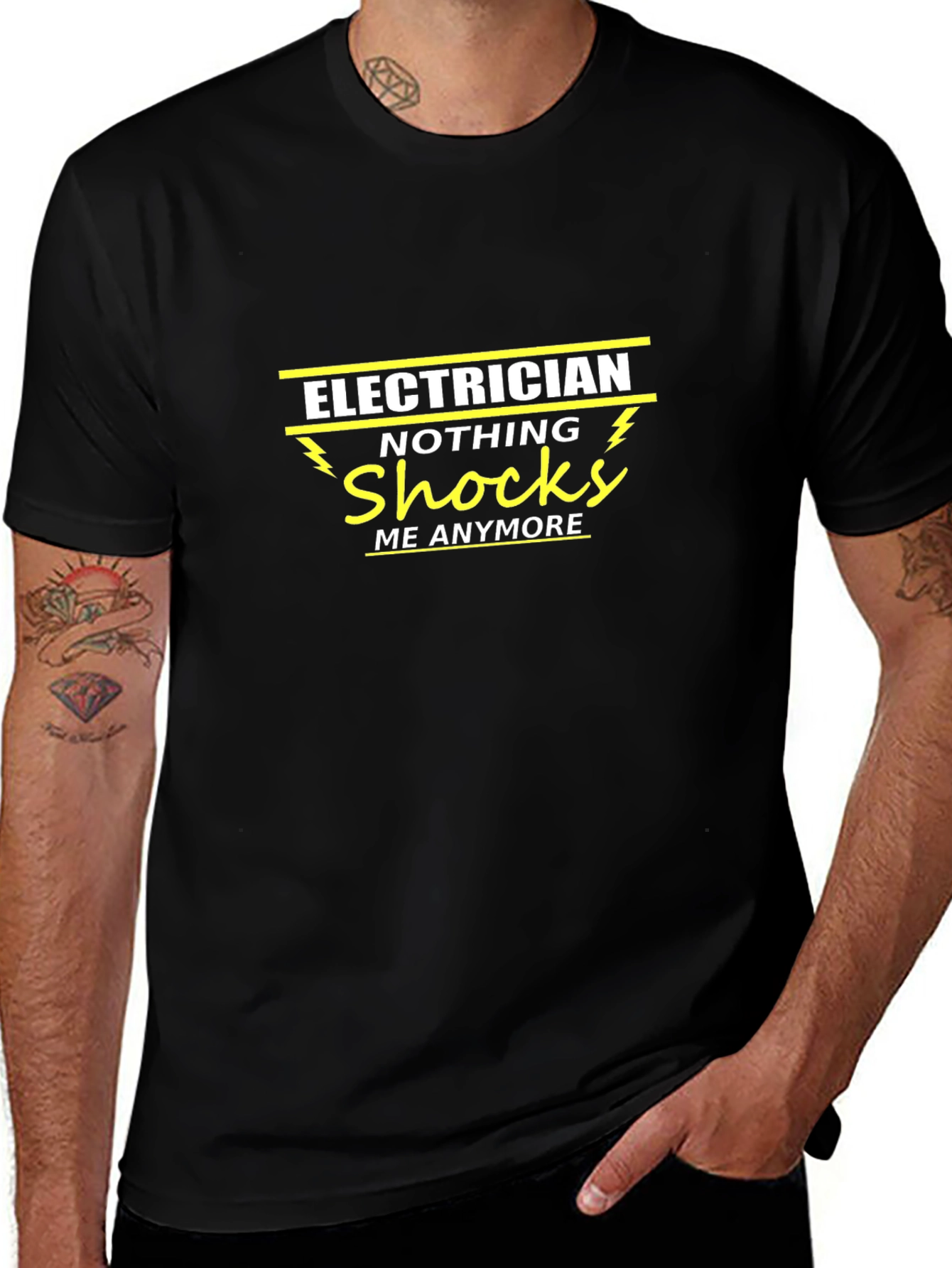 Electrician Nothing Shocks Me T-Shirt