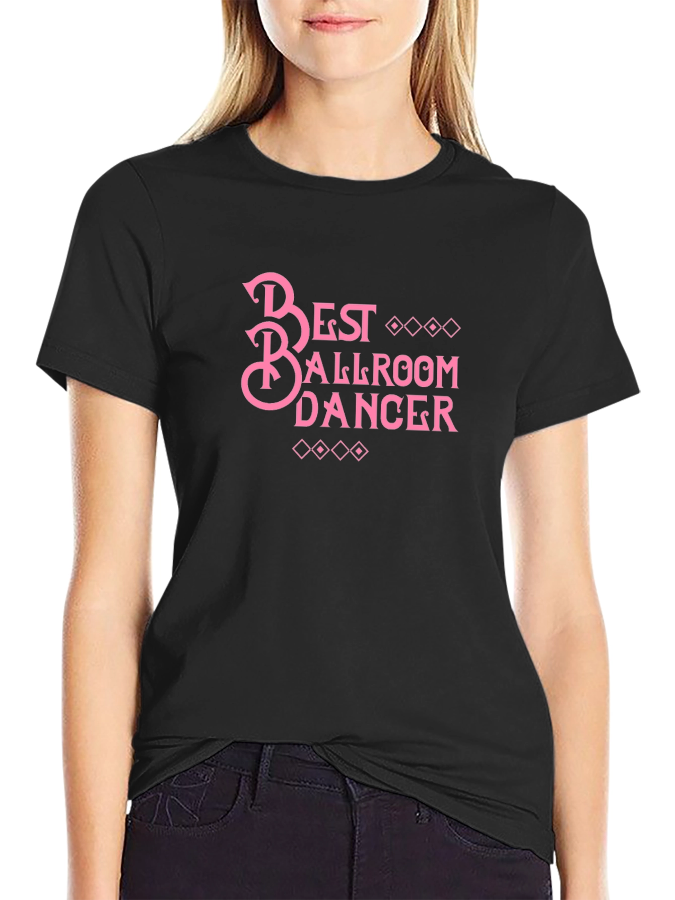 Best Ballroom Dancer Graphic Tee - Black