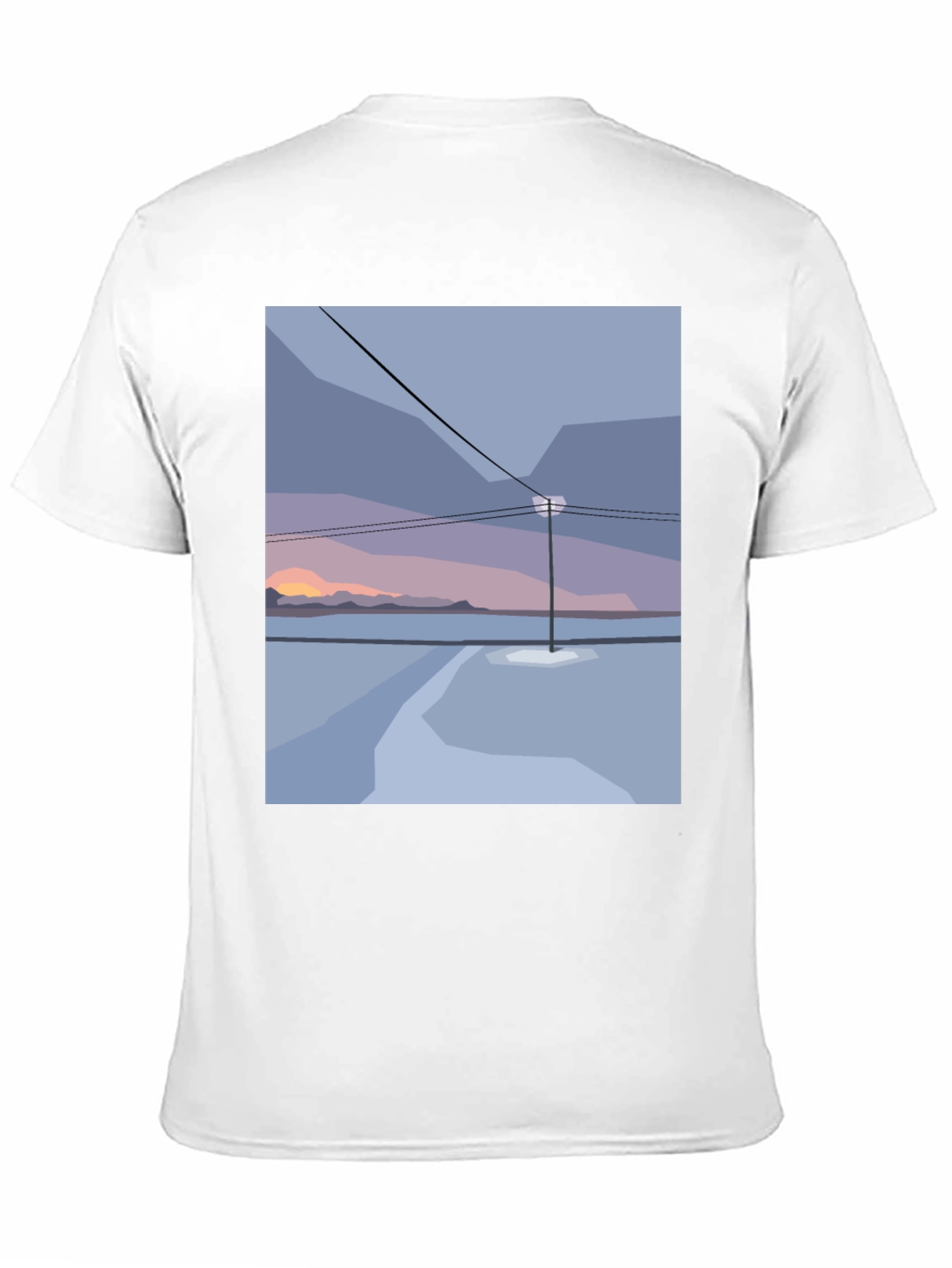Minimalist Sunset Graphic Tee