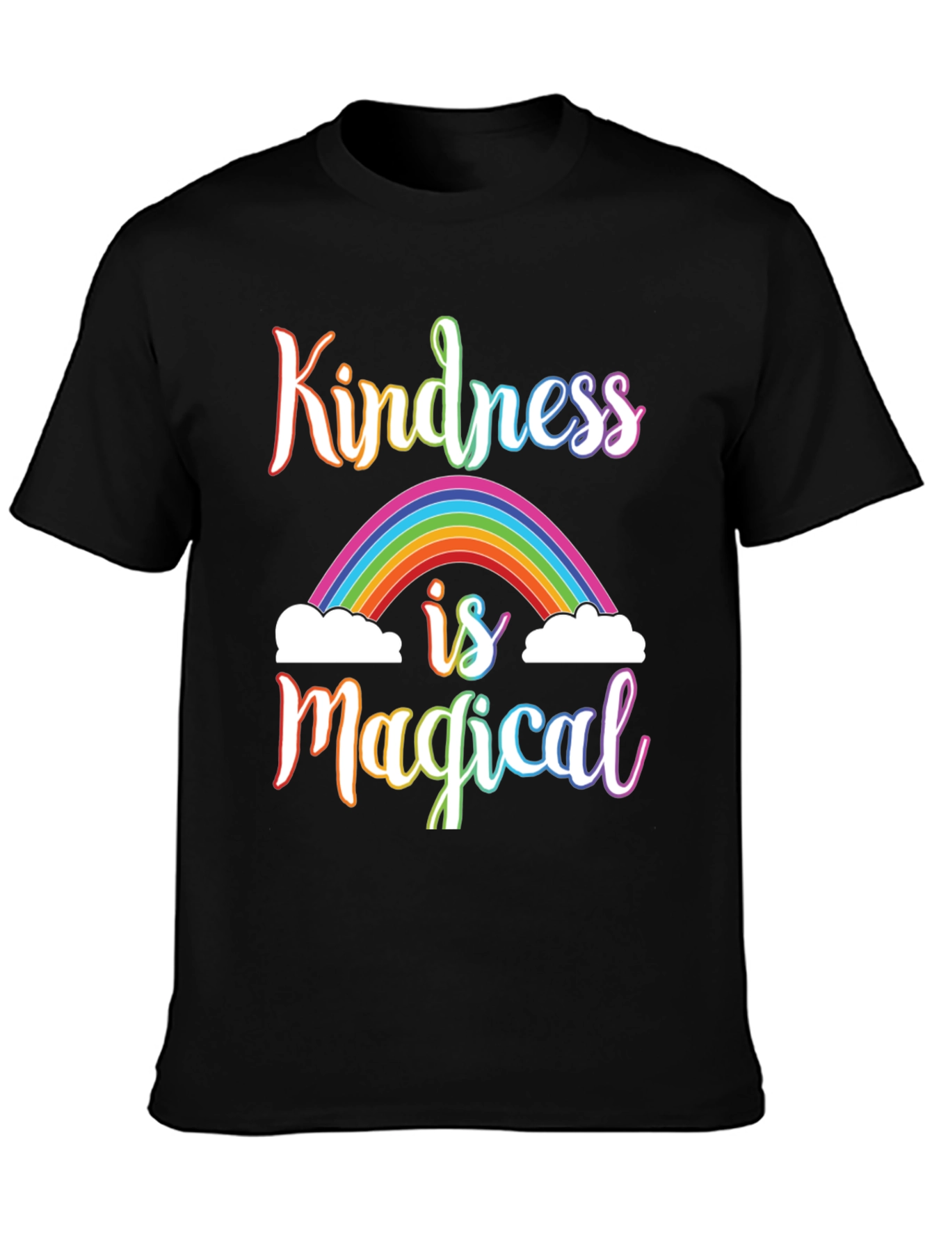 Kindness is Magical Rainbow Graphic Tee
