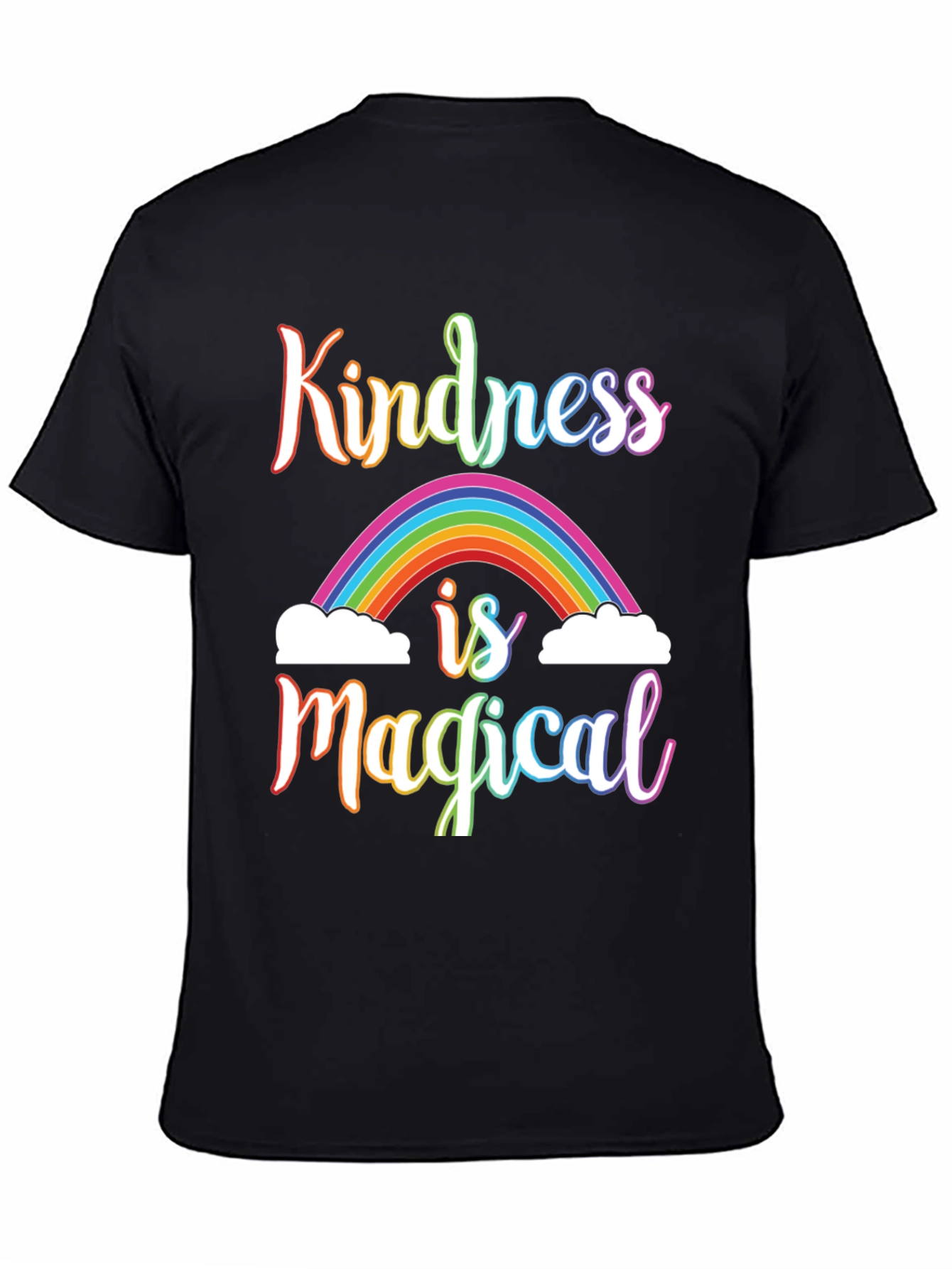 Kindness is Magical Rainbow Graphic Tee