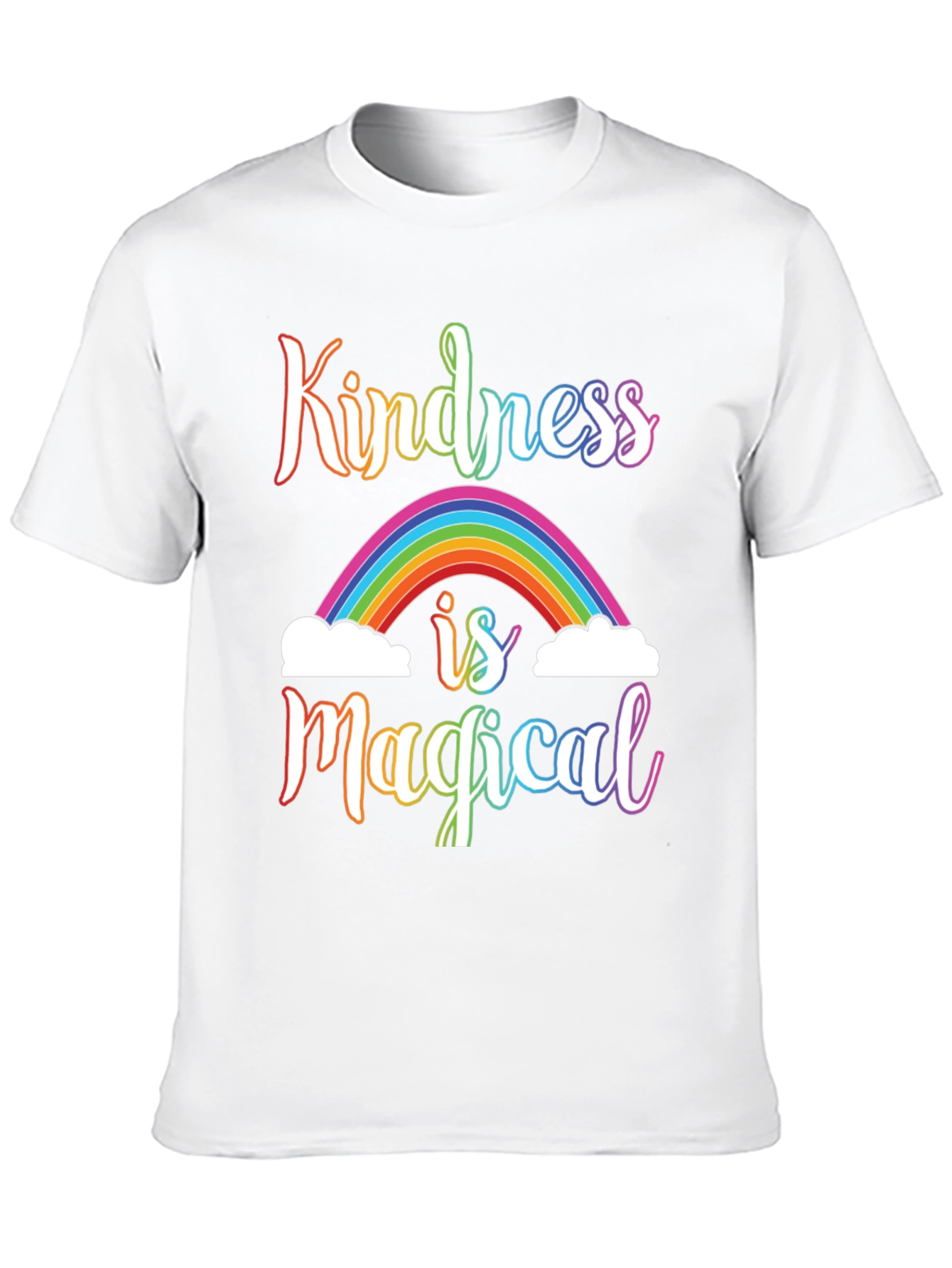 Kindness is Magical Rainbow Graphic Tee