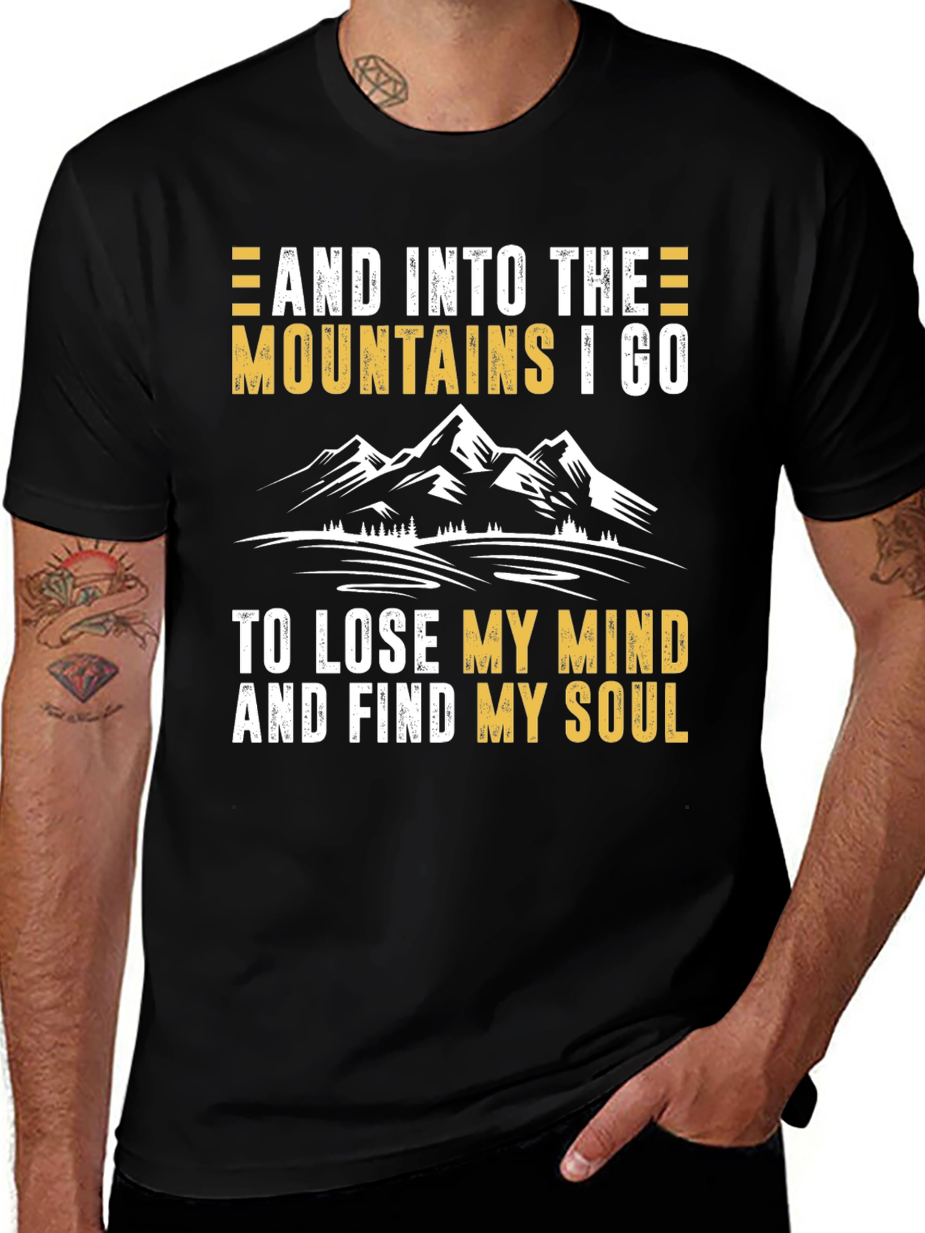 Mountains I Go T-Shirt