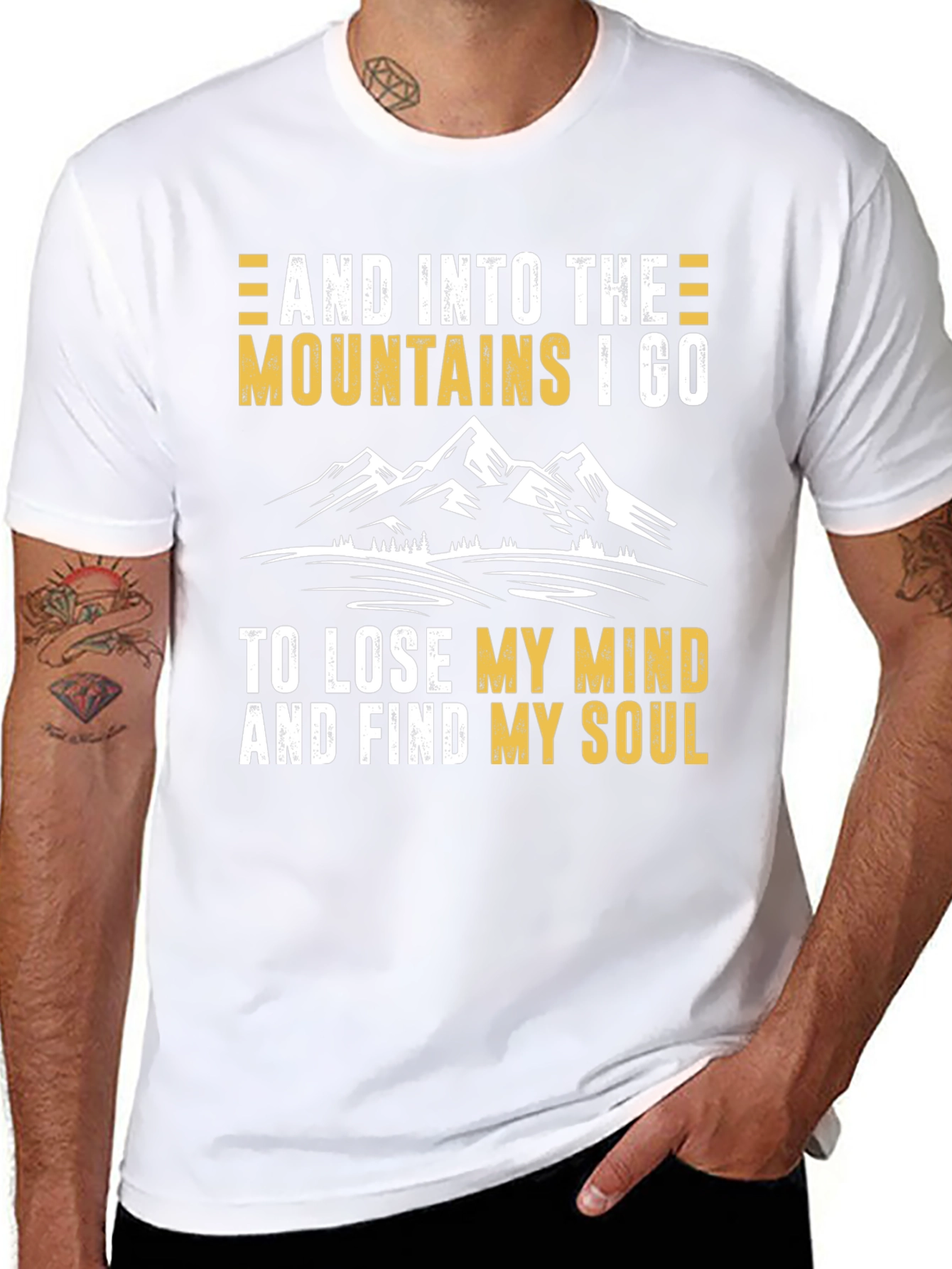 Mountains I Go T-Shirt