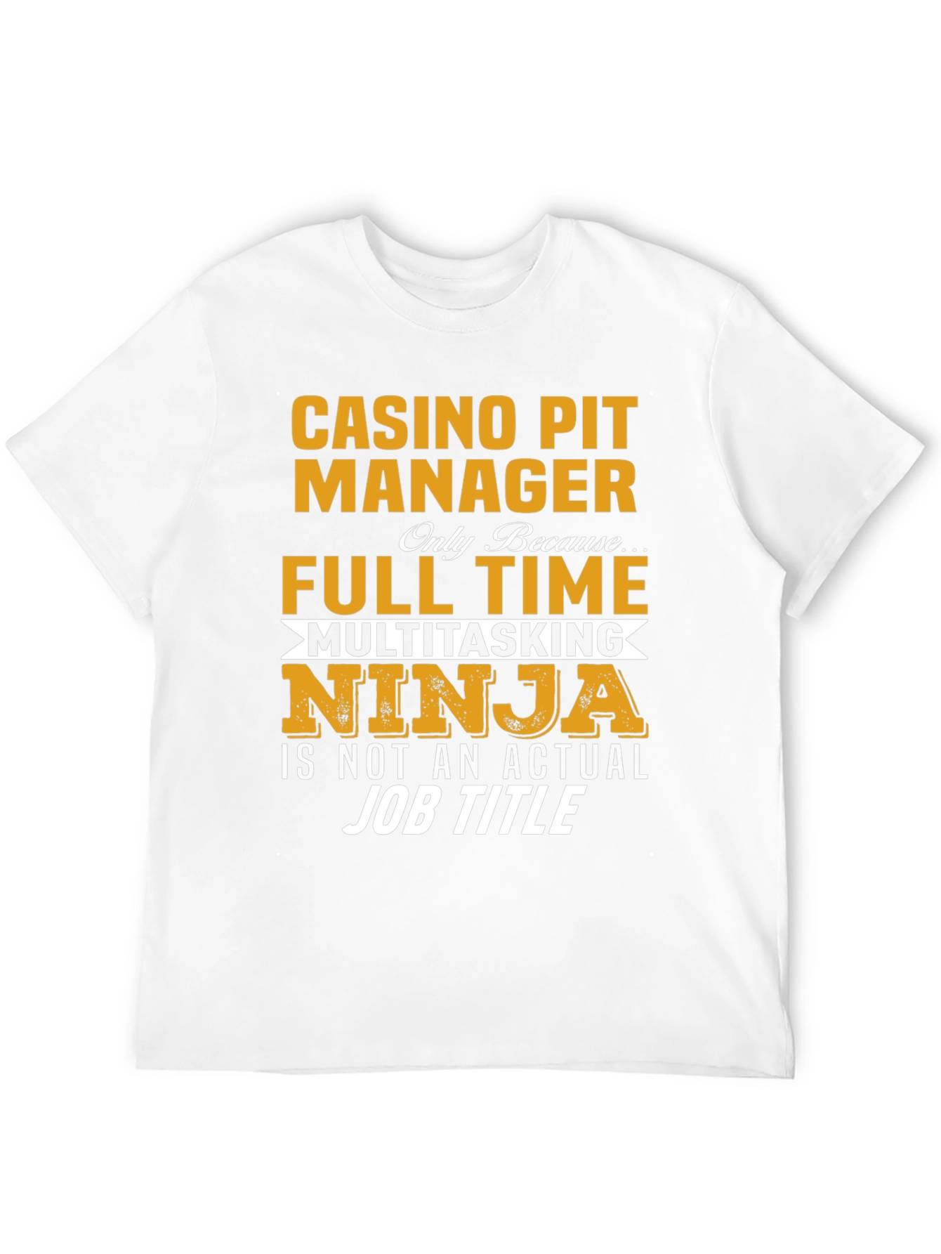 Casino Pit Manager T-Shirt