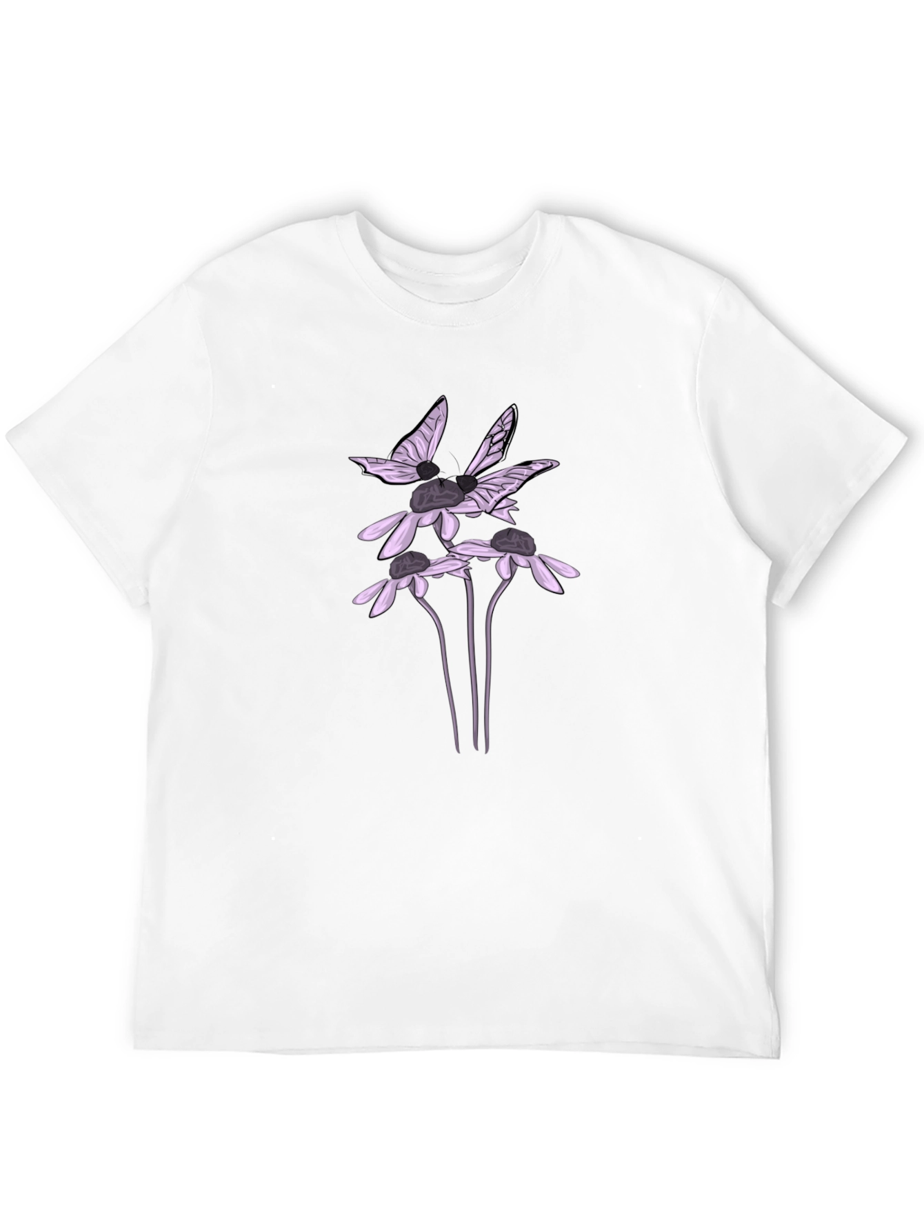 Floral Butterfly Graphic Tee