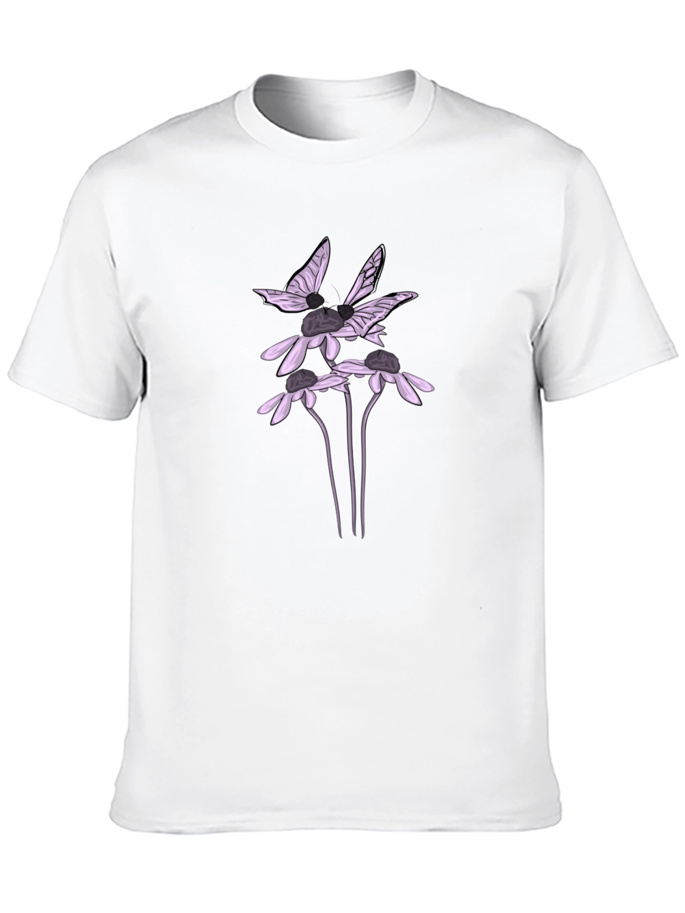 Floral Butterfly Graphic Tee