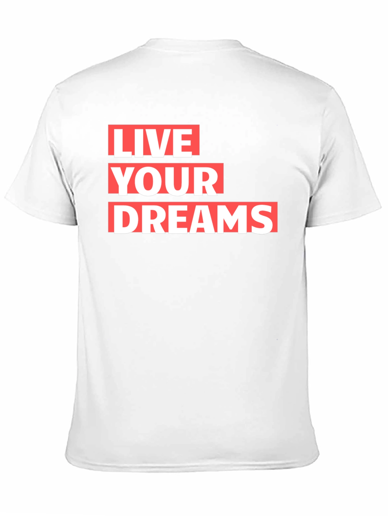 Live Your Dreams Graphic T-Shirt - Black