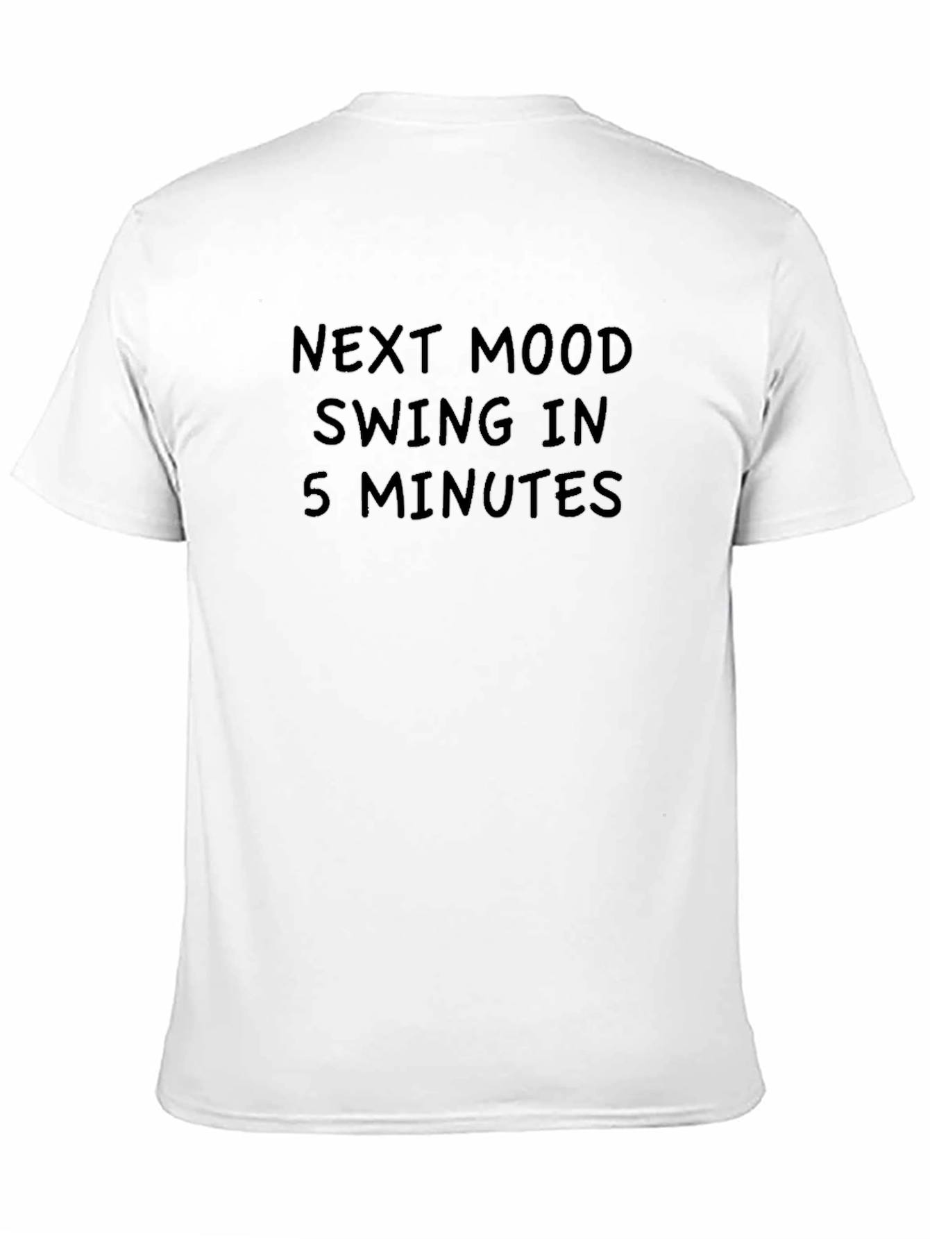 Mood Swing T-Shirt - Black Funny Tee