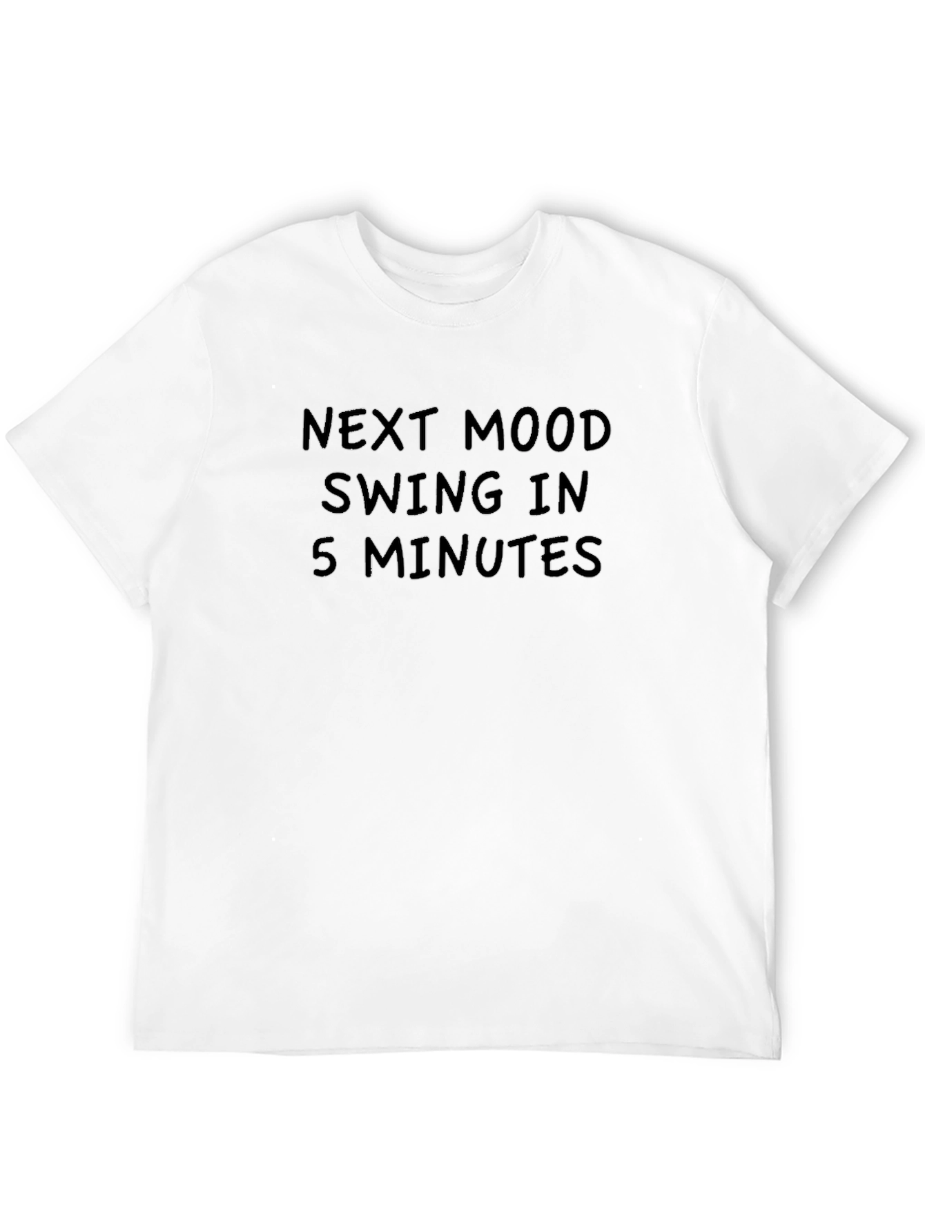 Mood Swing T-Shirt - Black Funny Tee