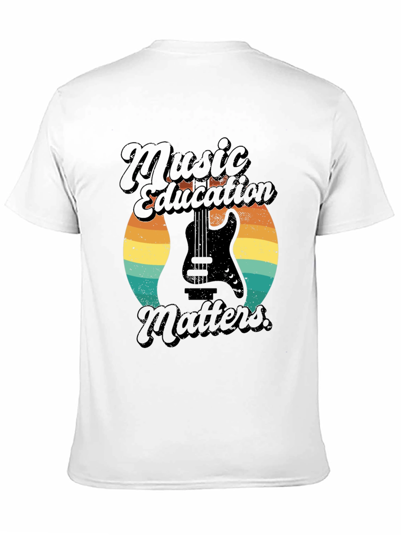 Music Education Matters Black Graphic Tee