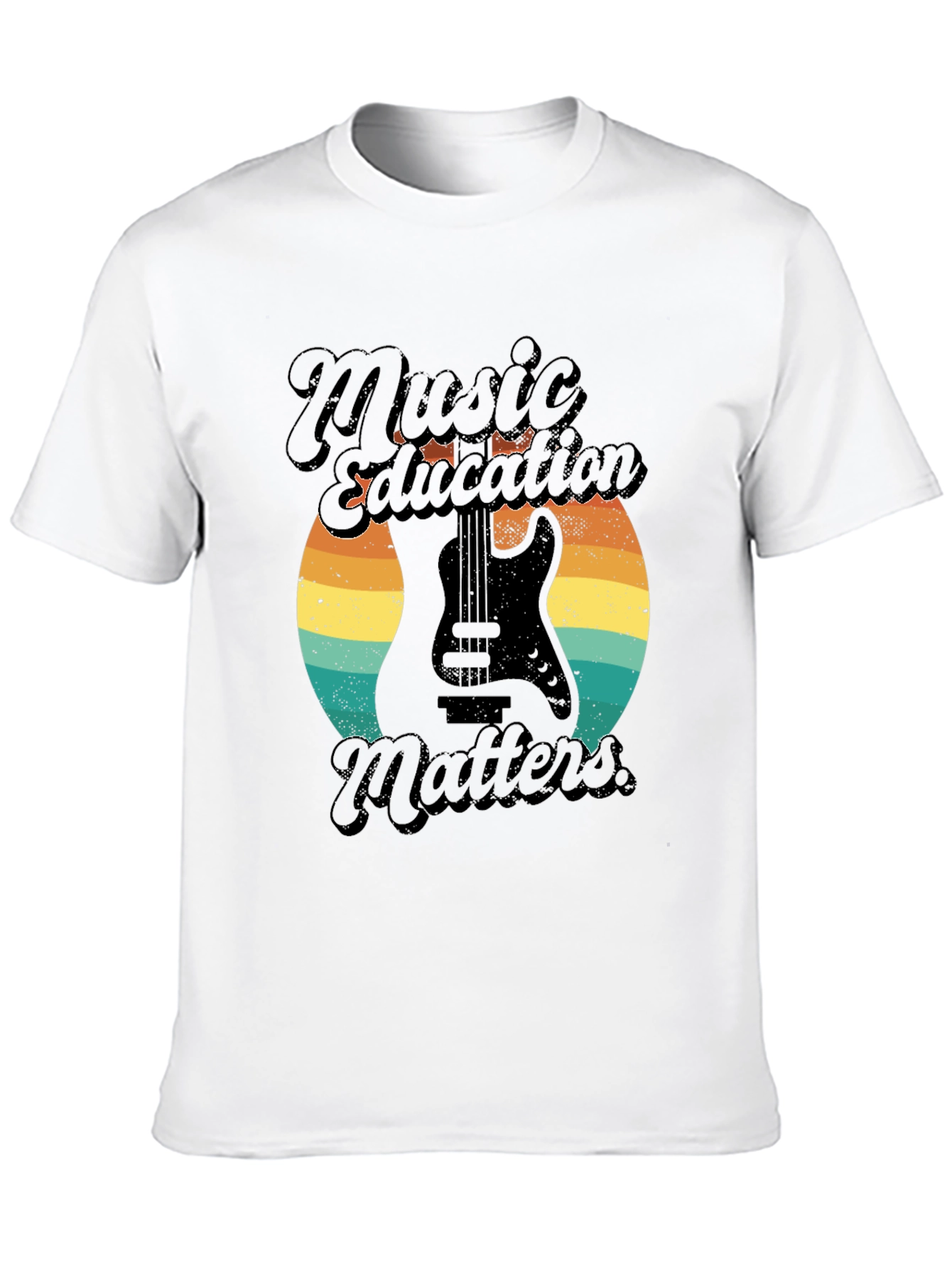 Music Education Matters Black Graphic Tee