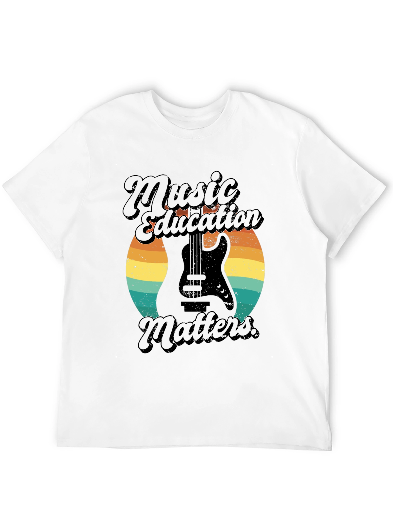Music Education Matters Black Graphic Tee