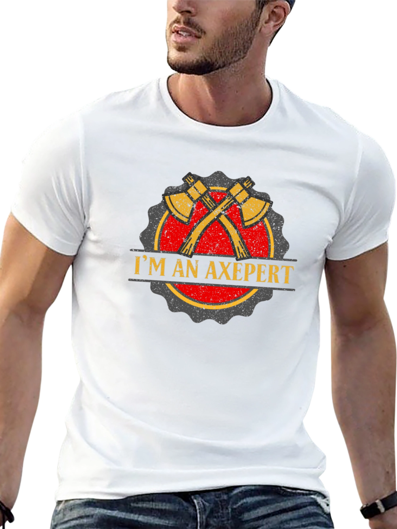 Im an Axepert T-Shirt - Lumberjack Humor Tee