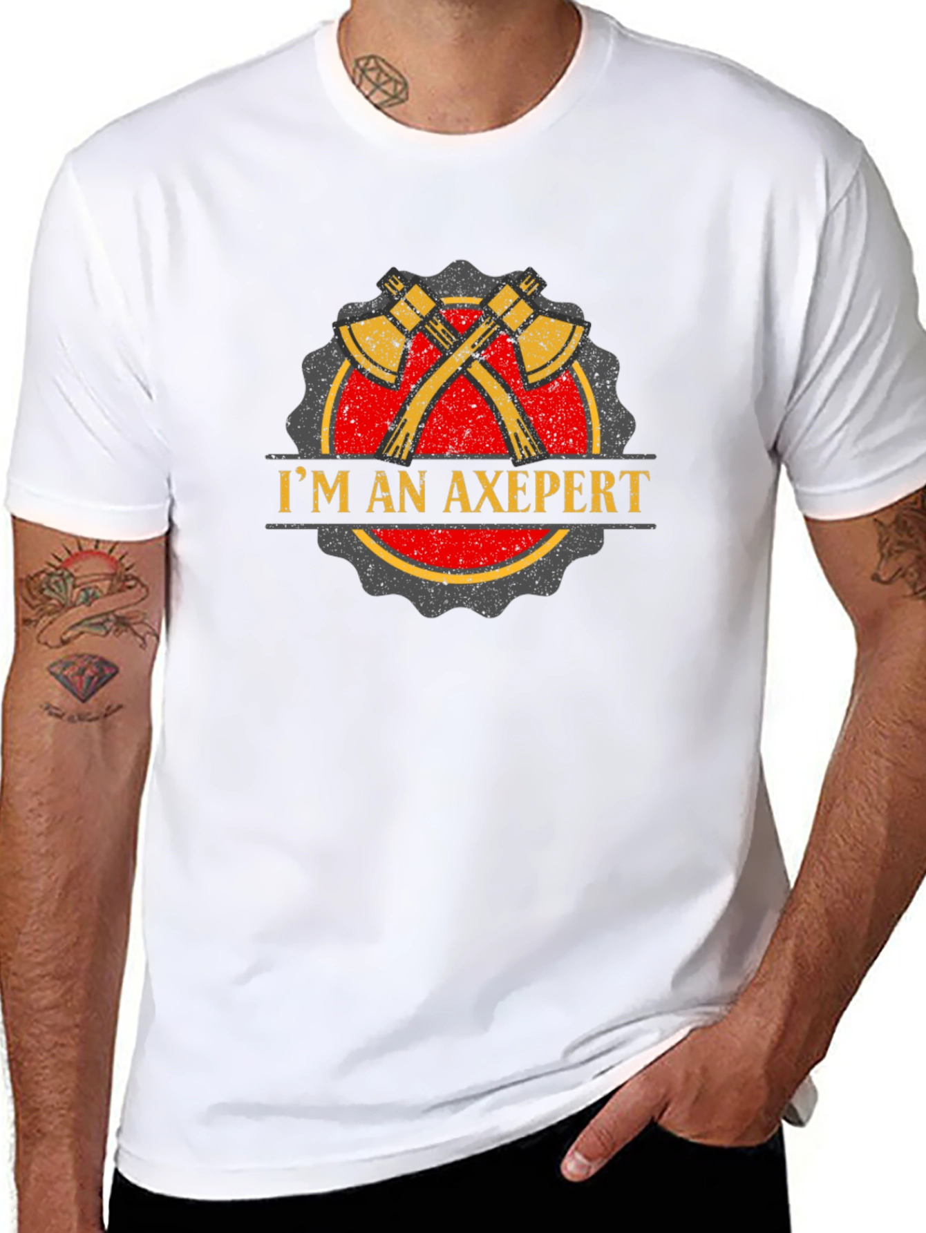 Im an Axepert T-Shirt - Lumberjack Humor Tee