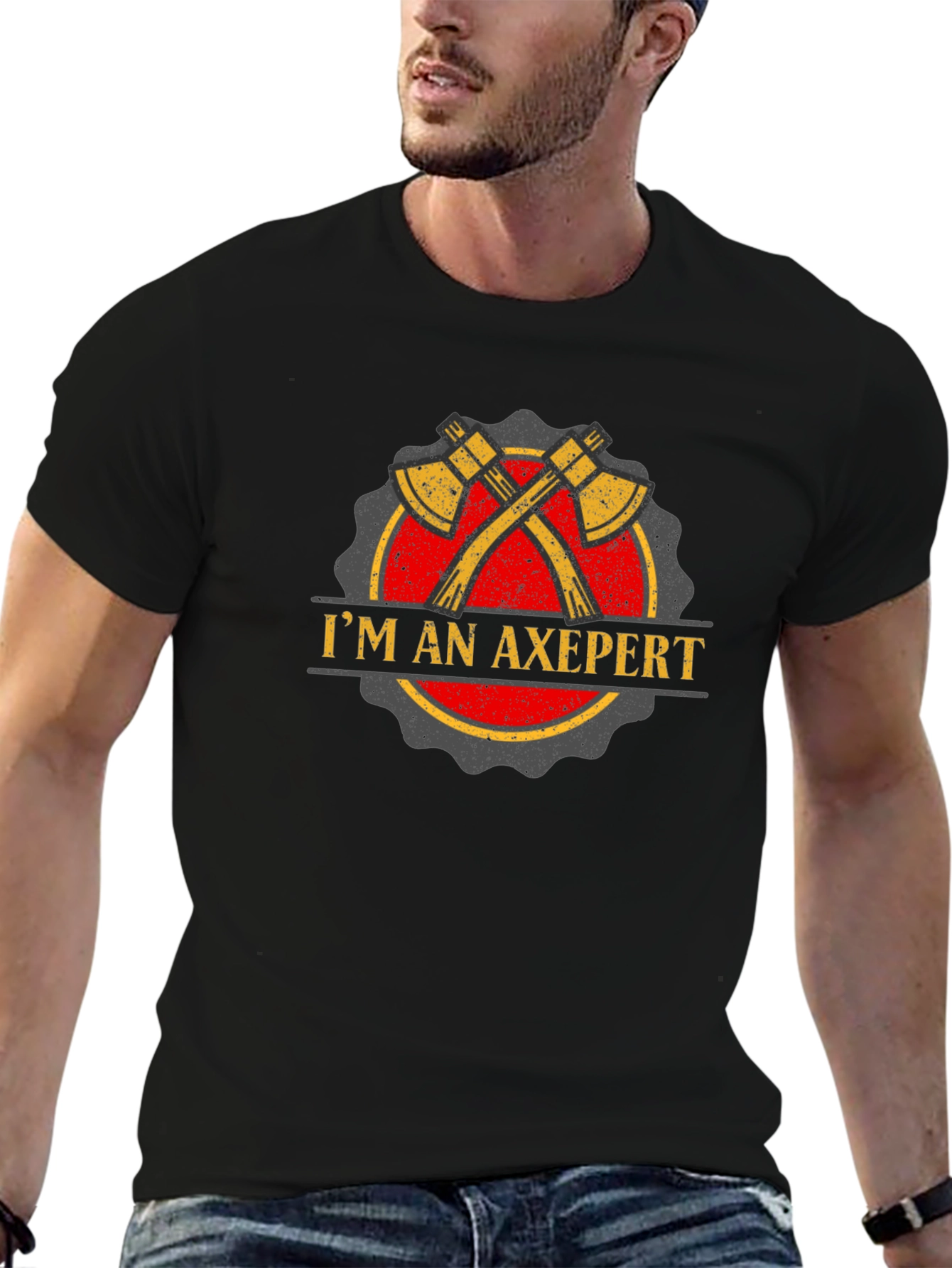 Im an Axepert T-Shirt - Lumberjack Humor Tee