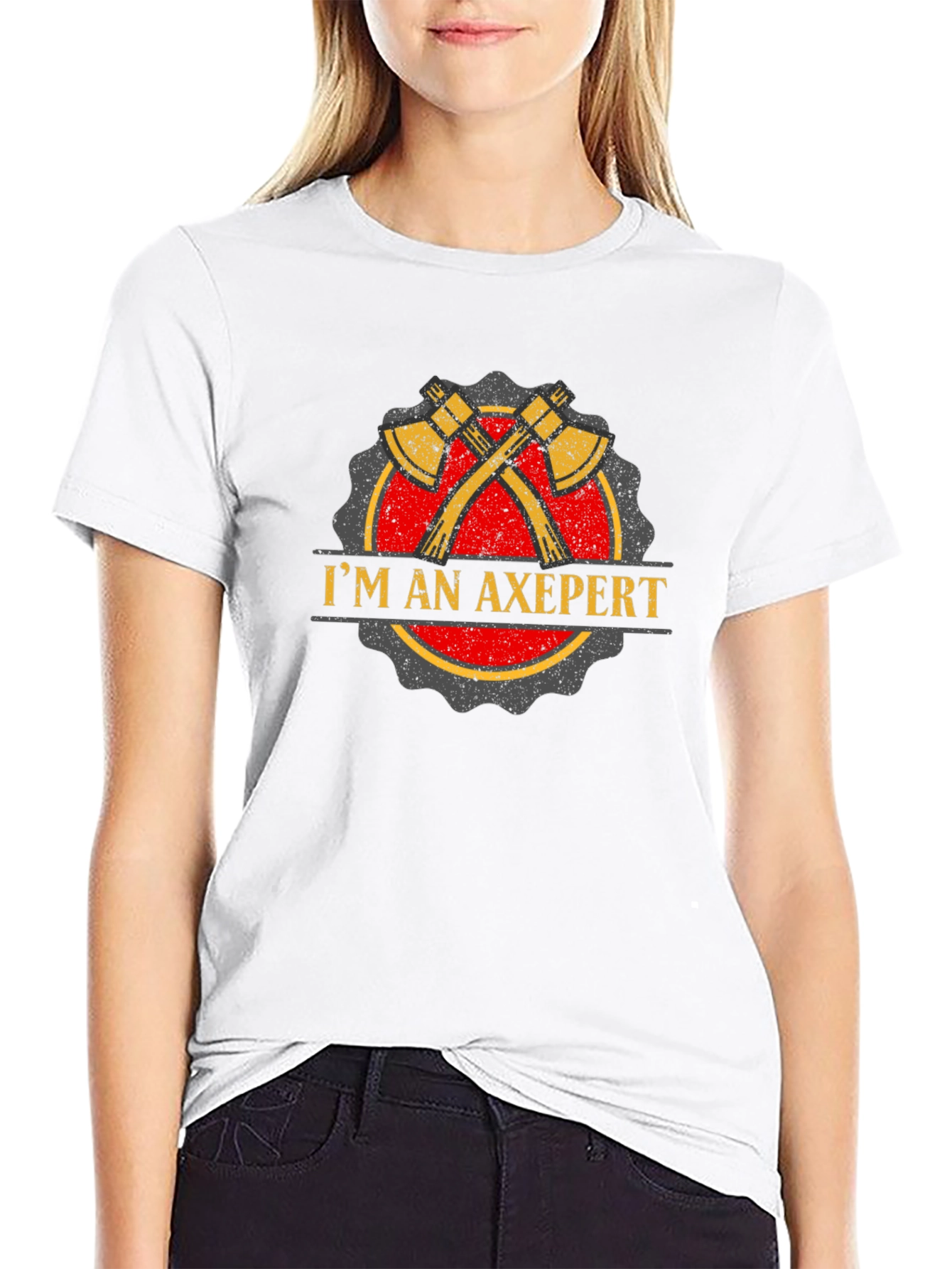 Im an Axepert T-Shirt - Lumberjack Humor Tee