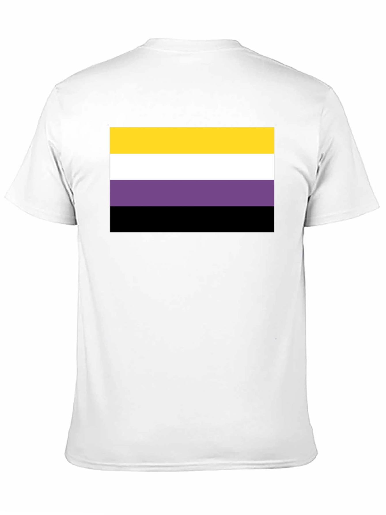 Nonbinary Pride Flag Graphic Tee - Unisex