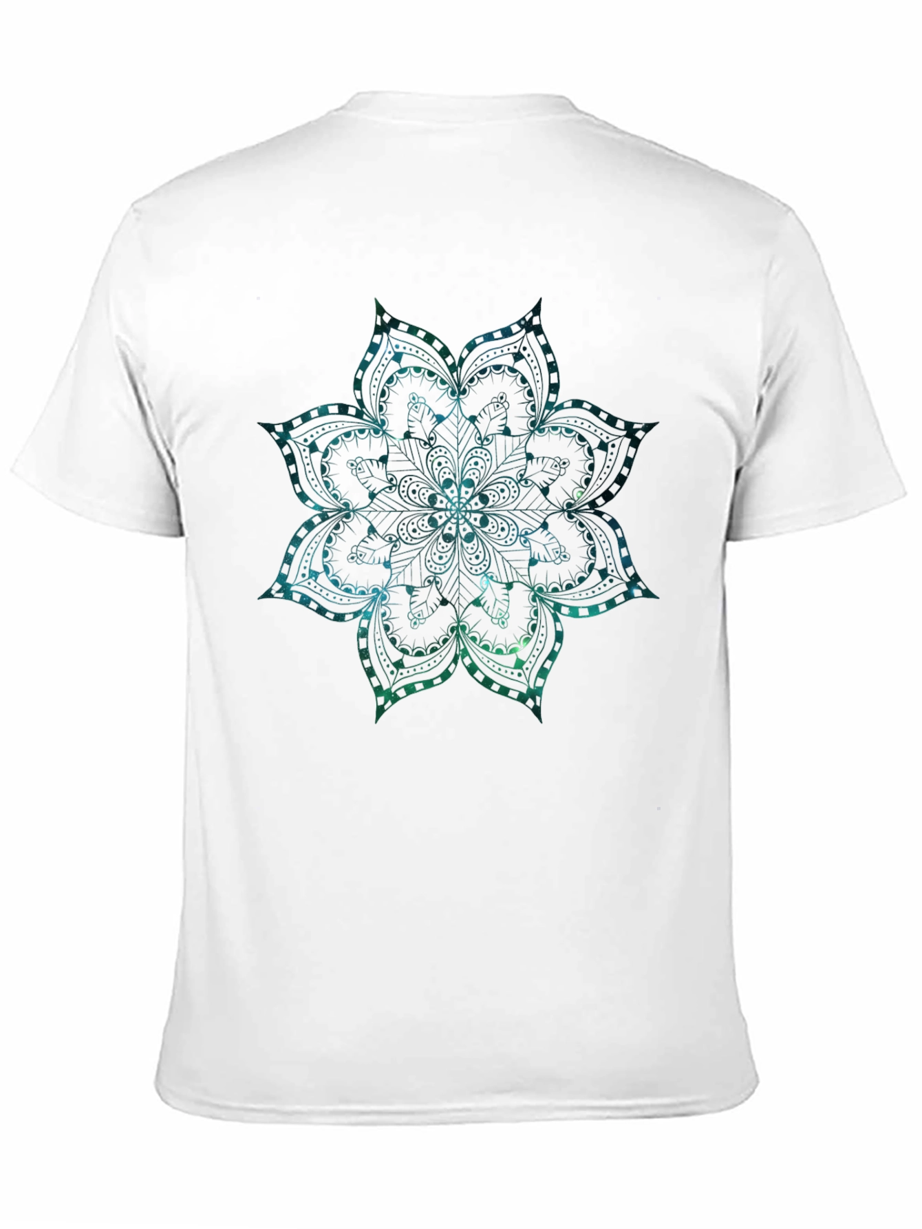 Galaxy Mandala Black T-Shirt