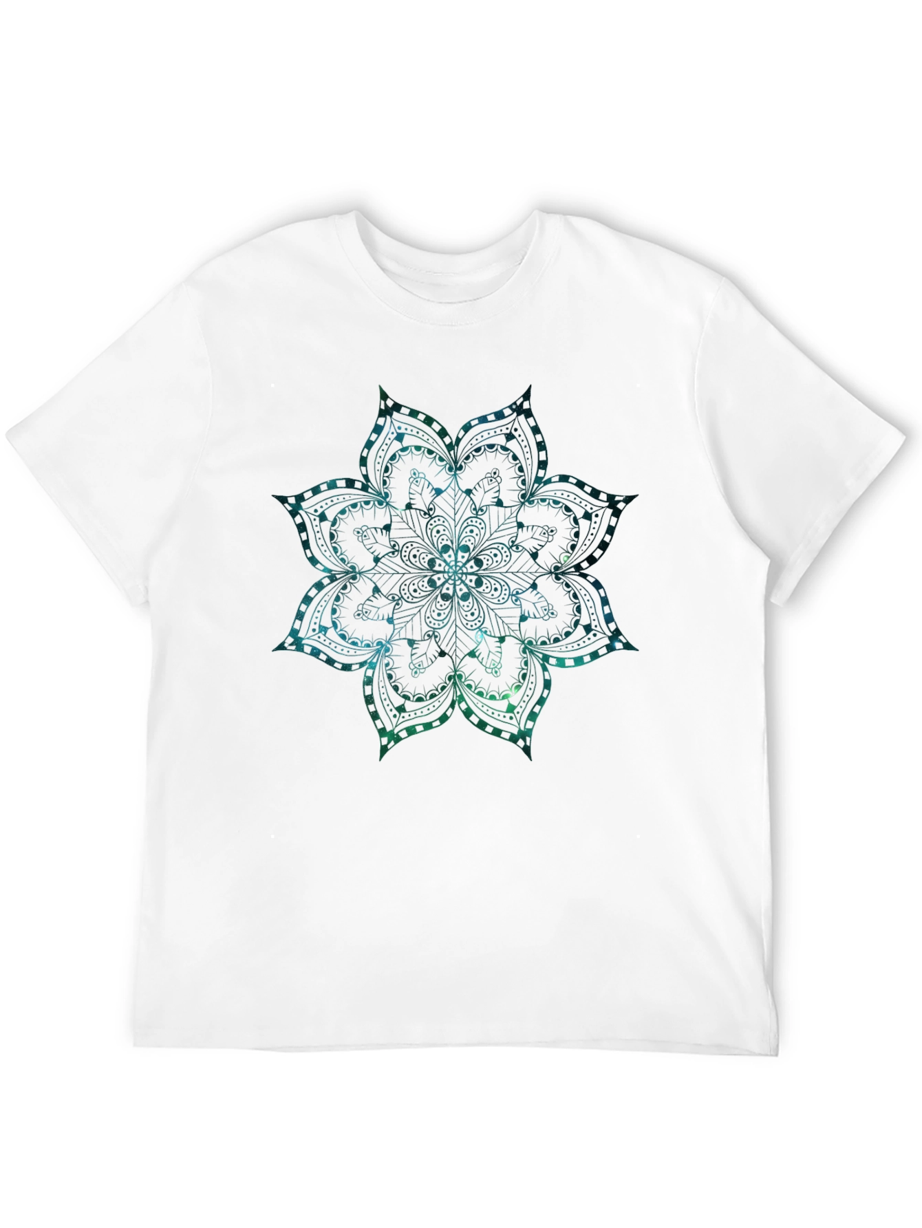 Galaxy Mandala Black T-Shirt