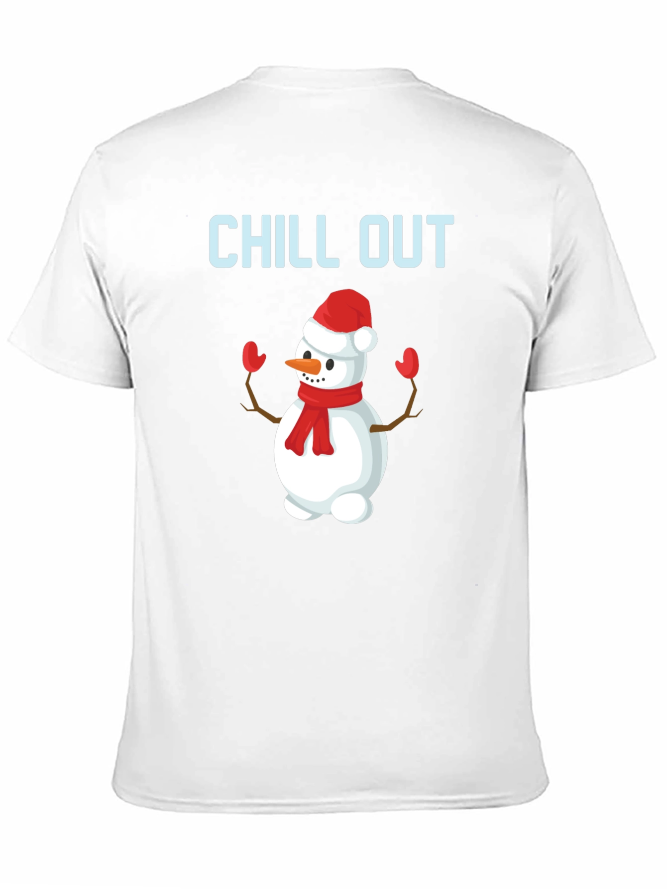 Chill Out Snowman Graphic Tee