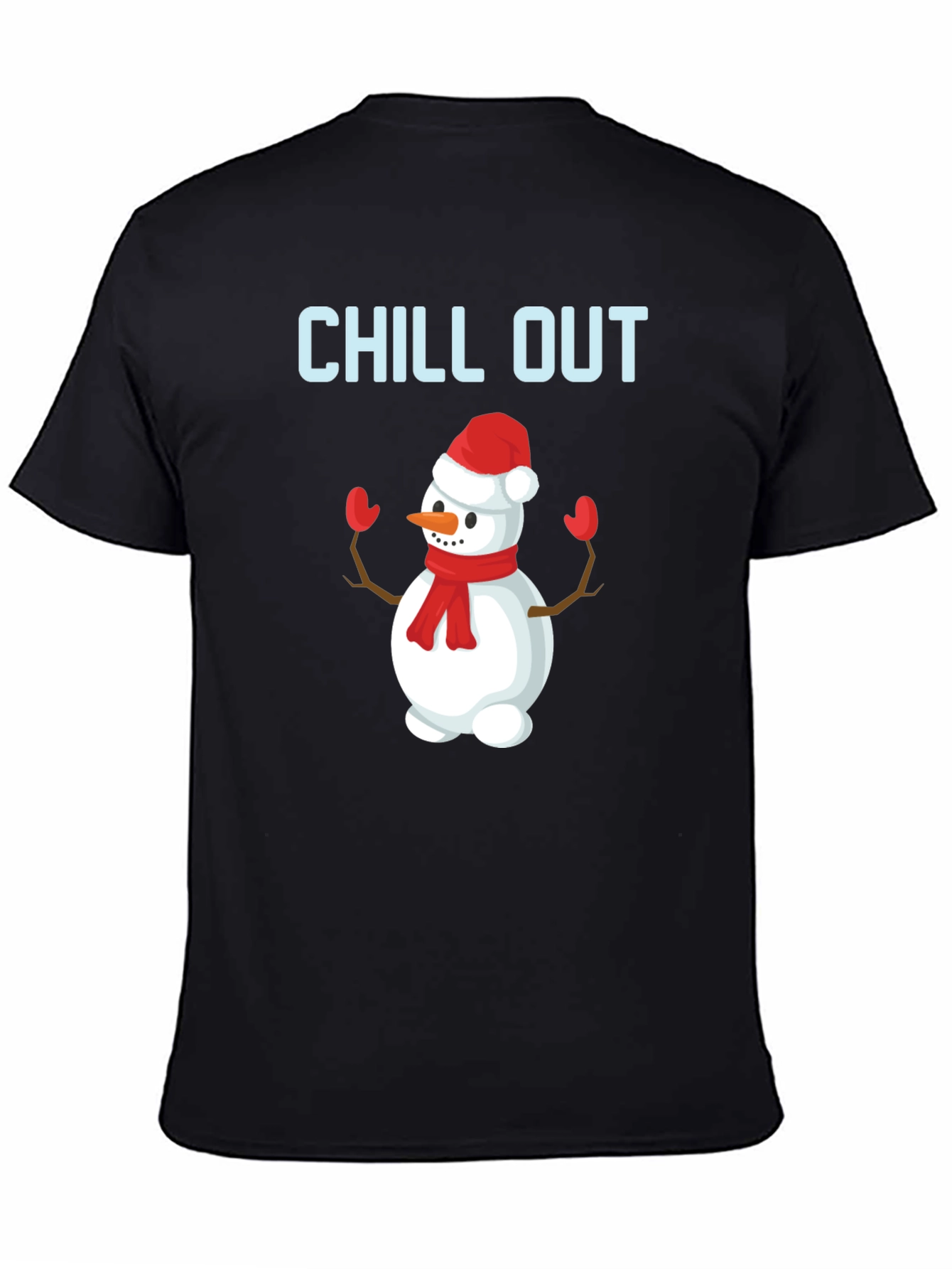 Chill Out Snowman Graphic Tee